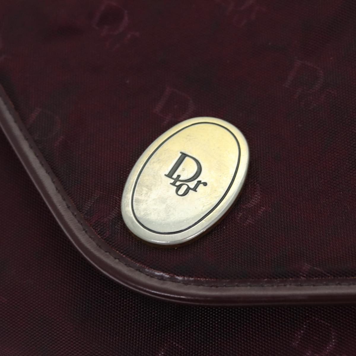 Dior DIOR Chain Shoulder Bag Nylon Red Size ONE SIZE - 10 Thumbnail