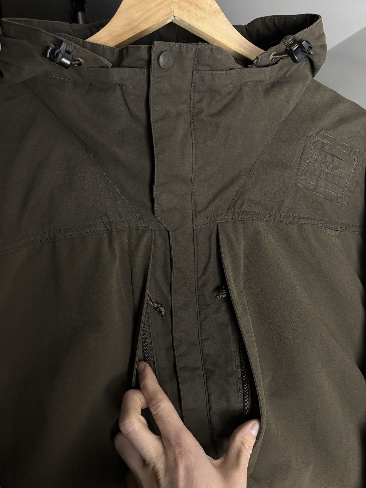 Fjallraven Fjallraven Lappland Hybrid Military Army Cargo Jacket G-1000 Size US XL / EU 56 / 4 - 3 Thumbnail