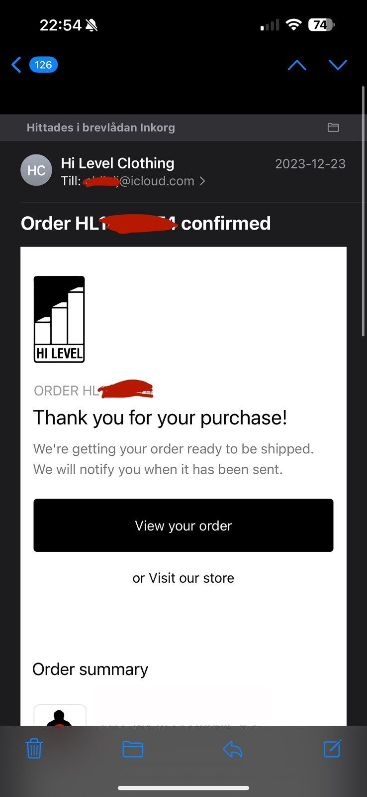 Other Cordae Hi Level Tee Size US L / EU 52-54 / 3 - 6 Thumbnail