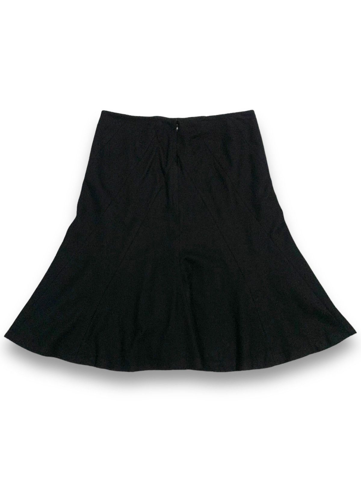 Ralph Lauren Vintage 90s Ralph Lauren Wool Blend Panel Mini Skirt Size 29" - 1 Thumbnail