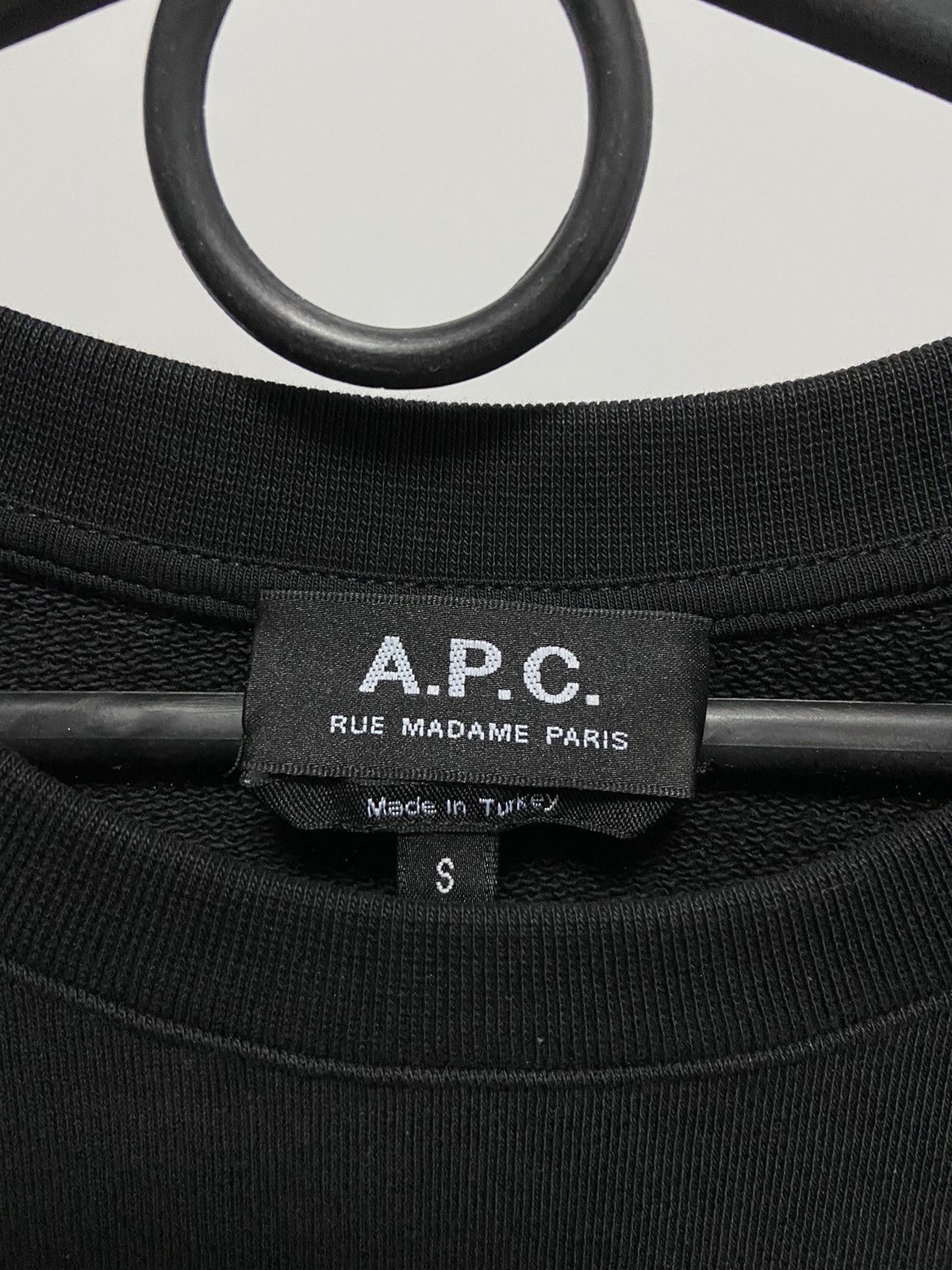 A.P.C. × Vintage APC 1987 Sweatshirt big Logo Vintage 90s Size US S / EU 44-46 / 1 - 4 Thumbnail
