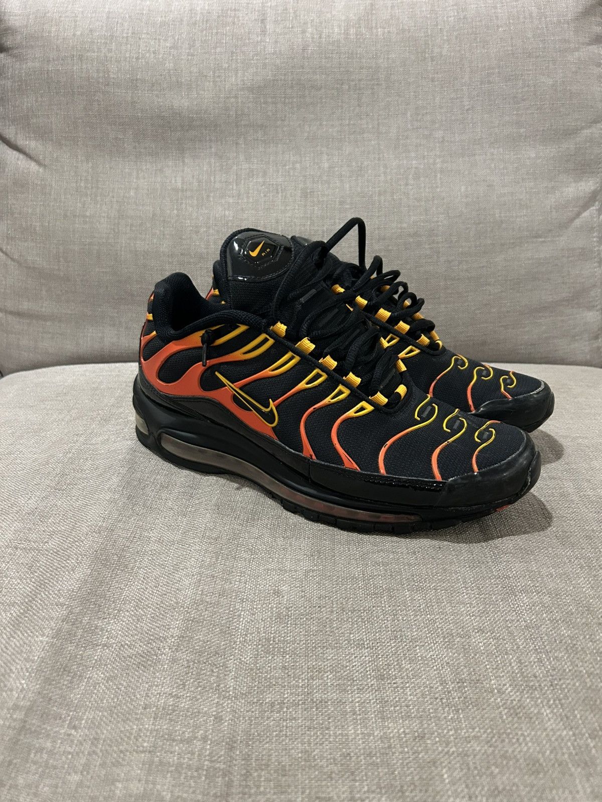 Nike ☀️NIKE AIR MAX 97 SHOCK ORANGE☀️ Size US 9.5 / EU 42-43 - 1 Thumbnail
