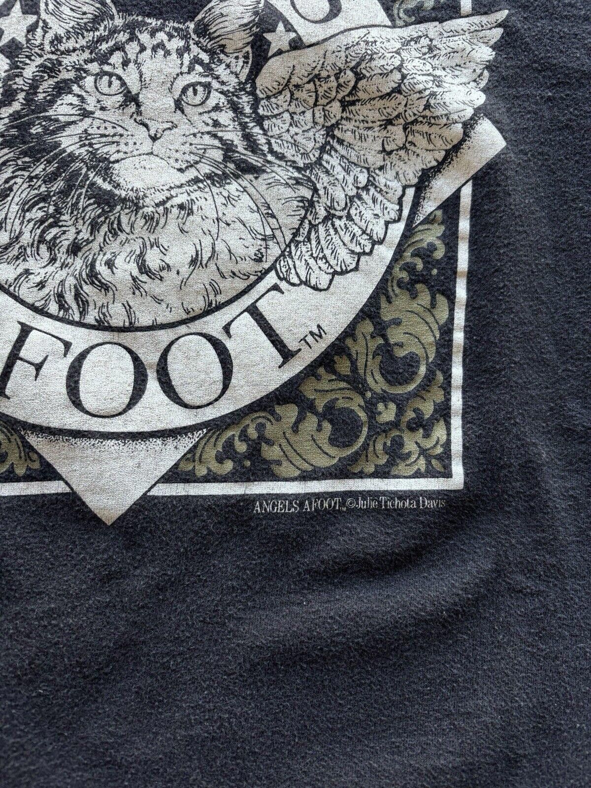 Hanes × Vintage Vintage Angels Afoot T-shirt Large By Julie Davis Size US L / EU 52-54 / 3 - 3 Thumbnail