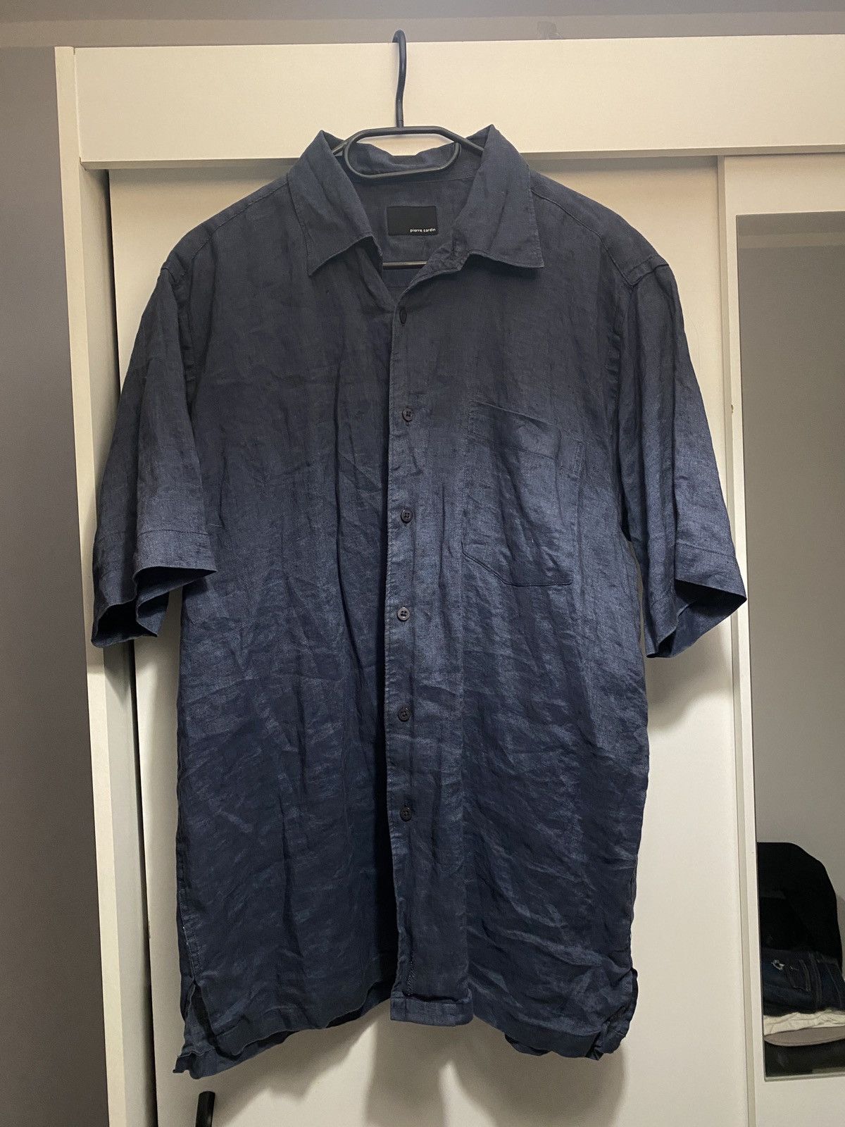 Pierre Cardin Pierre cardin linen shirt button short sleeve Size US L / EU 52-54 / 3 - 1 Thumbnail