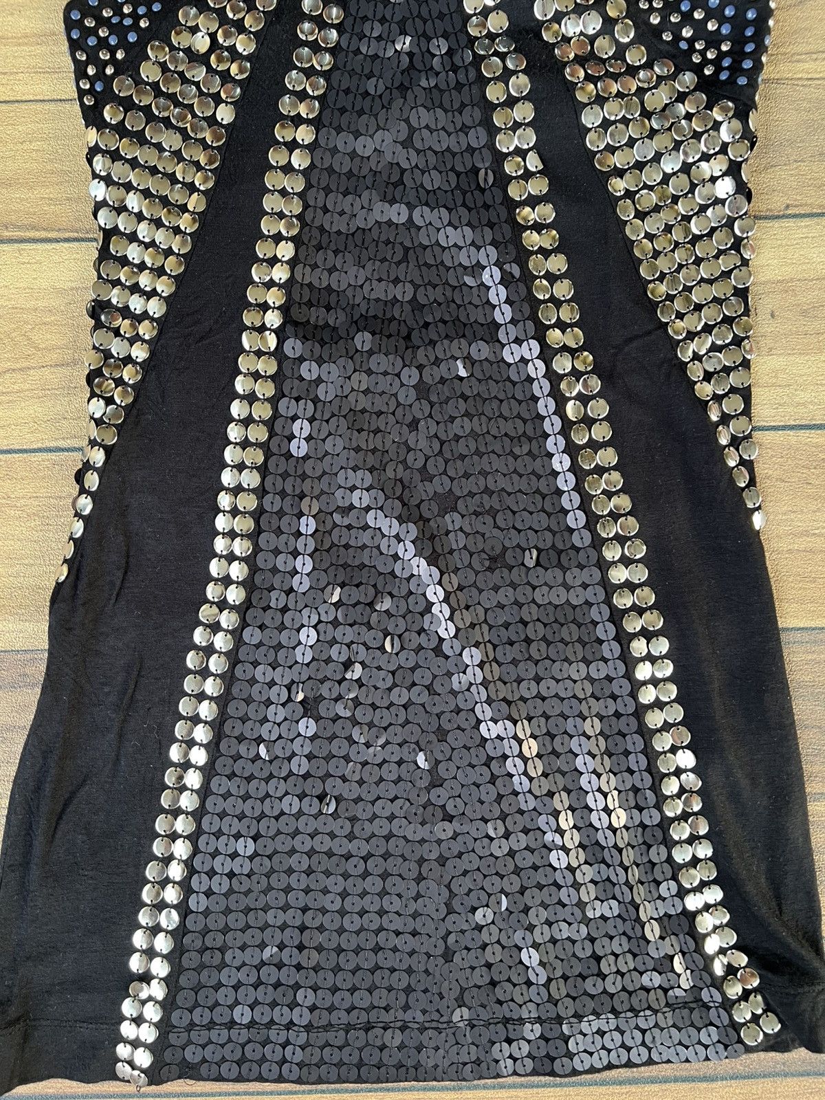 Guess Guess by marciano black sequins sleeveless rayon span Size XS / US 0-2 / IT 36-38 - 3 Thumbnail