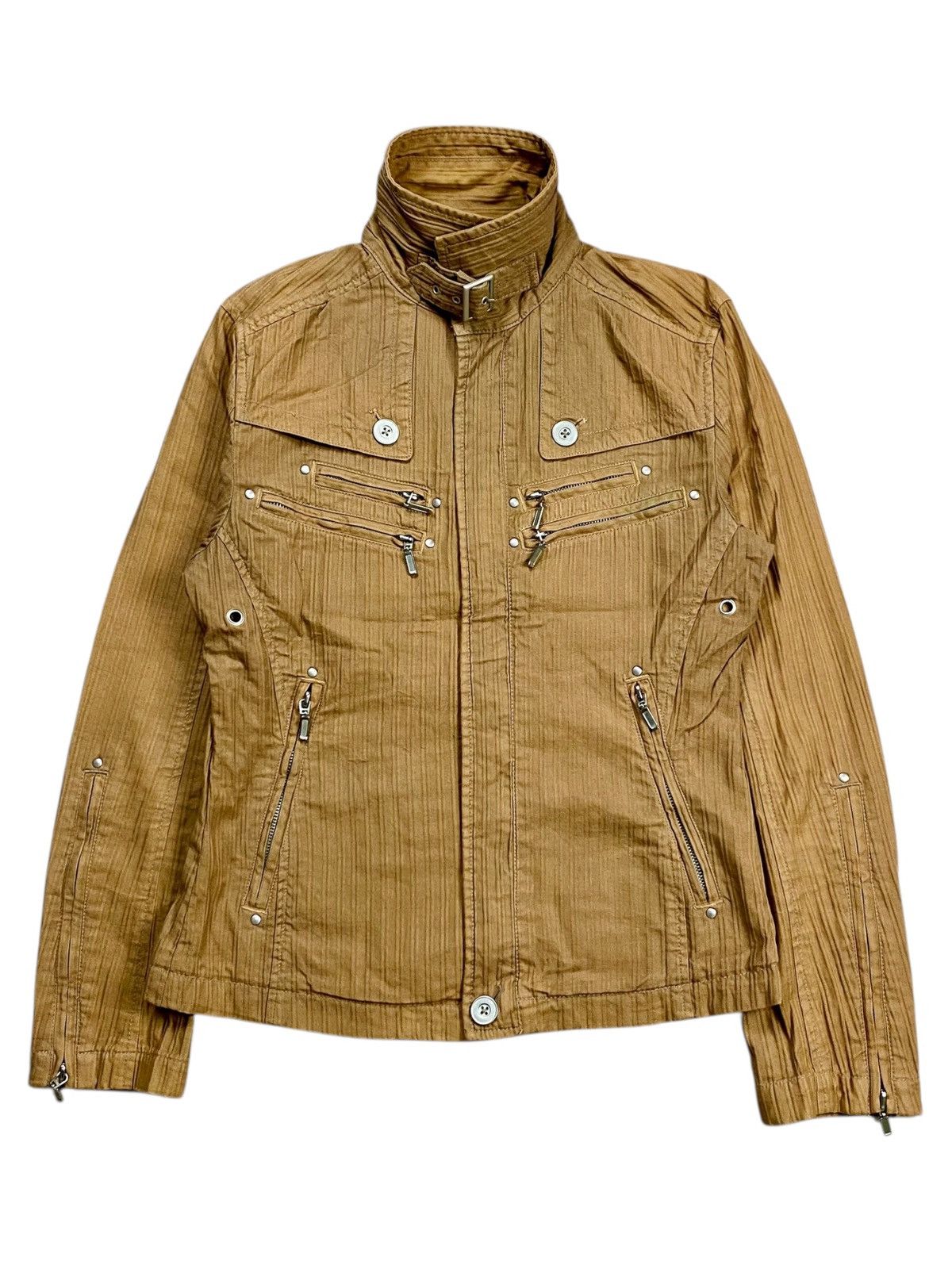 Le Grande Bleu (L.G.B.) 1990s Atelier Sab - Multzip Cyber Rider Jacket Size US M / EU 48-50 / 2 - 3 Thumbnail