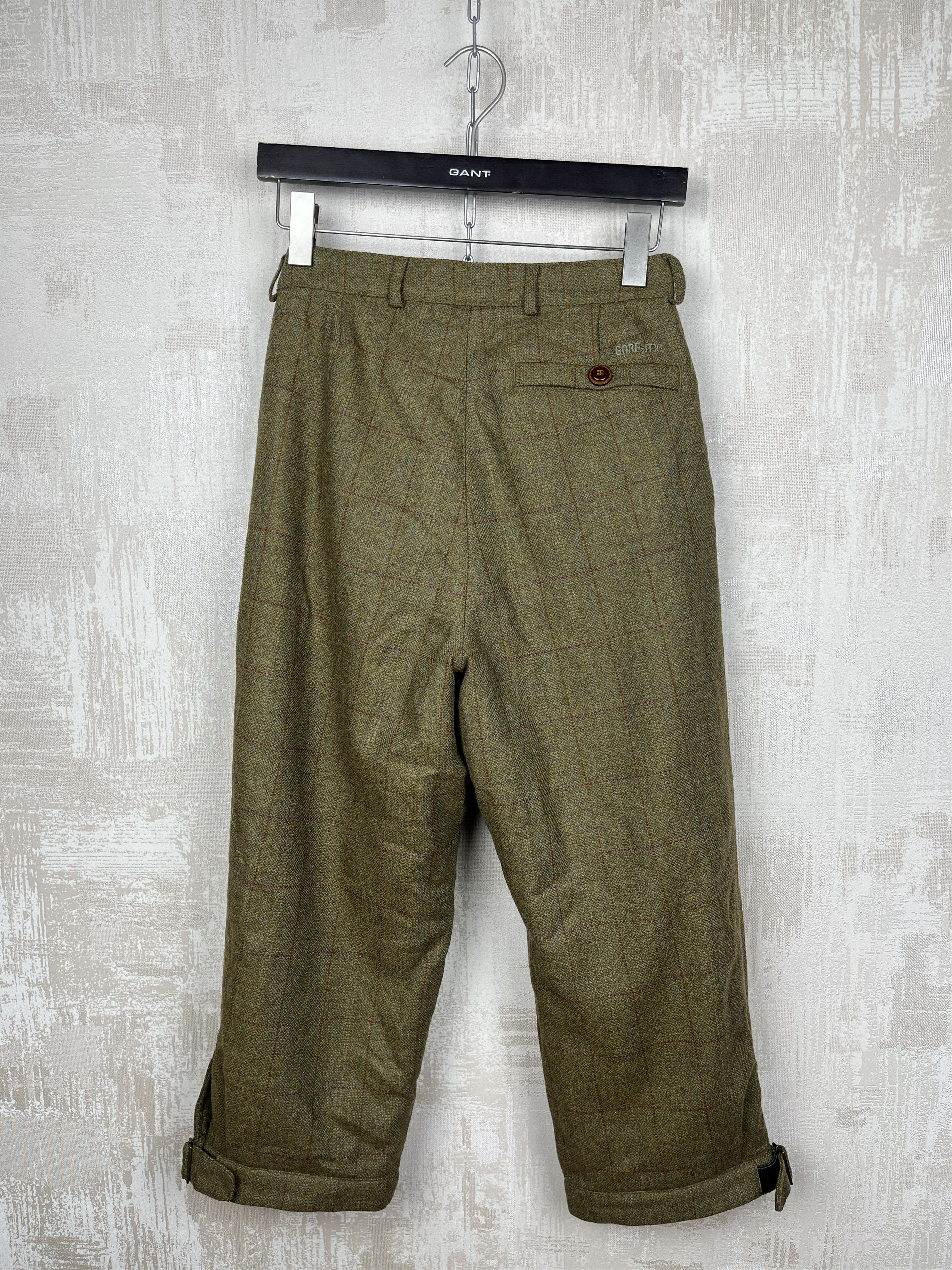 Goretex Laksen Gore-Tex Wool Hunting Breeks Pants Thrie Estaits Size US 31 - 14 Thumbnail