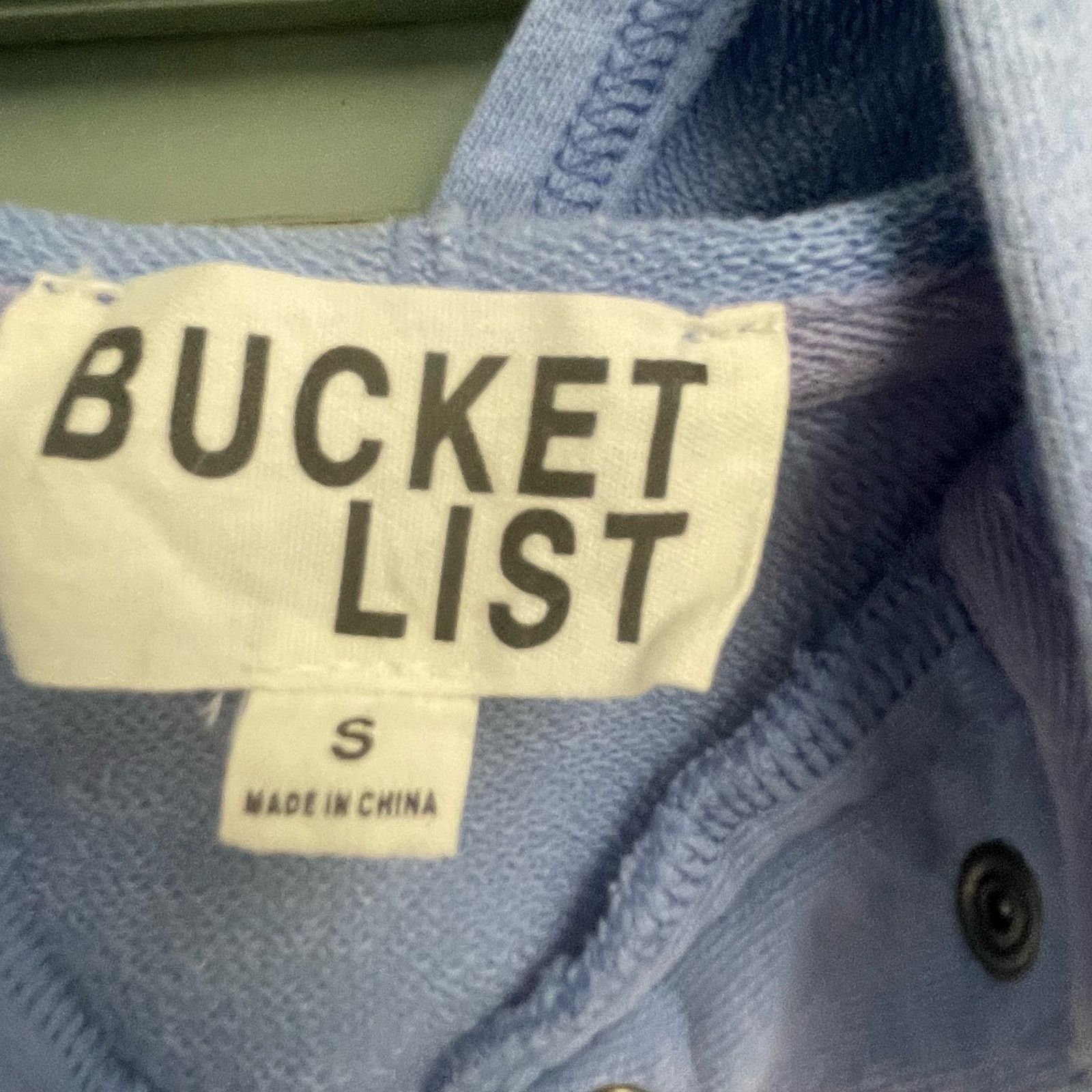 Other Bucket List Size Small Washed French Terry Hoodie Oversized Size S / US 4 / IT 40 - 3 Thumbnail