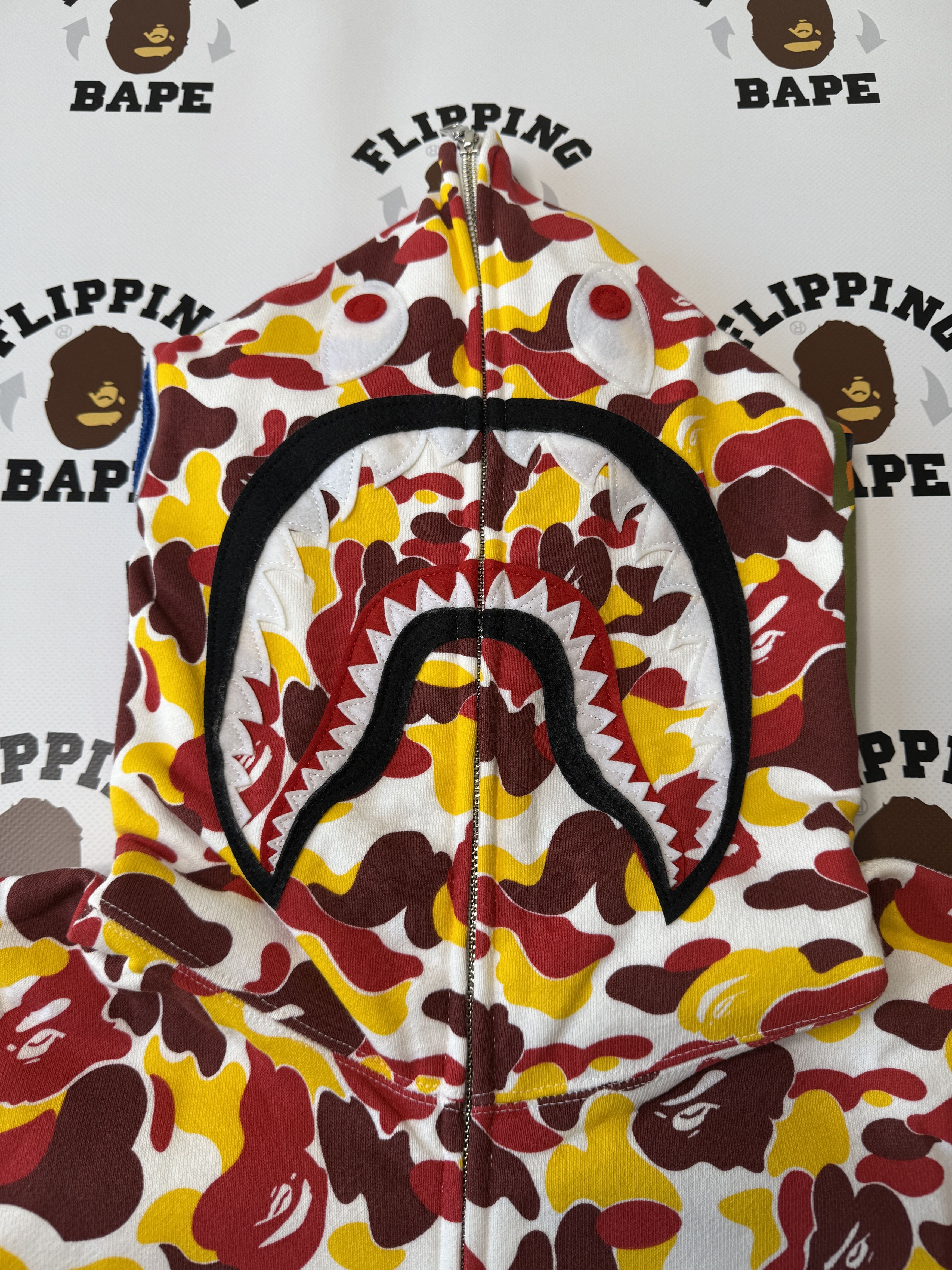 Bape BAPE BEIJING SEPARATE SHARK FULL ZIP HOODIE Size US S / EU 44-46 / 1 - 4 Thumbnail