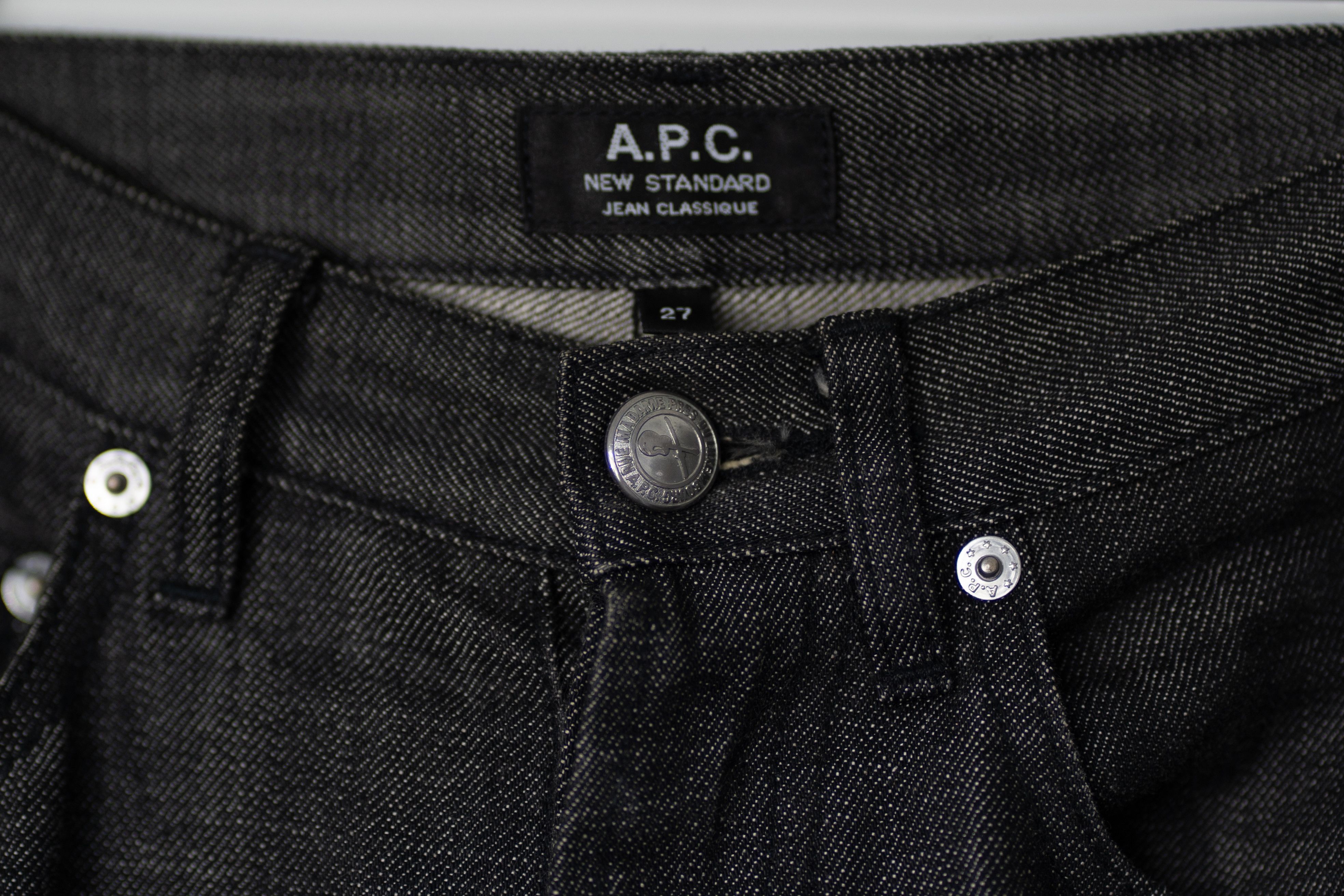 A.P.C. New Standard Slim Gray Jeans Size US 29 - 4 Thumbnail