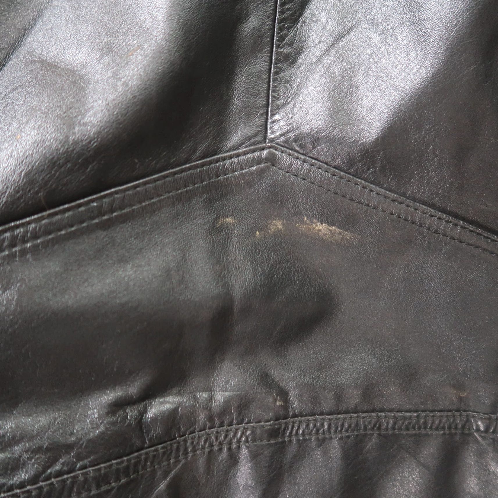 Vintage VINTAGE Chia Leather Jacket Men's L Overcoat Coat Full Zip Insulated Nylon Lining Casual Motorcycle 90s Mens Brown Size US L / EU 52-54 / 3 - 7 Thumbnail