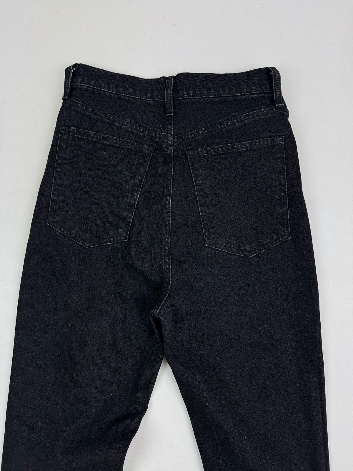 Helmut Lang Helmut Lang High Rise Unisex Black Jeans Pants Size US 31 - 13 Thumbnail