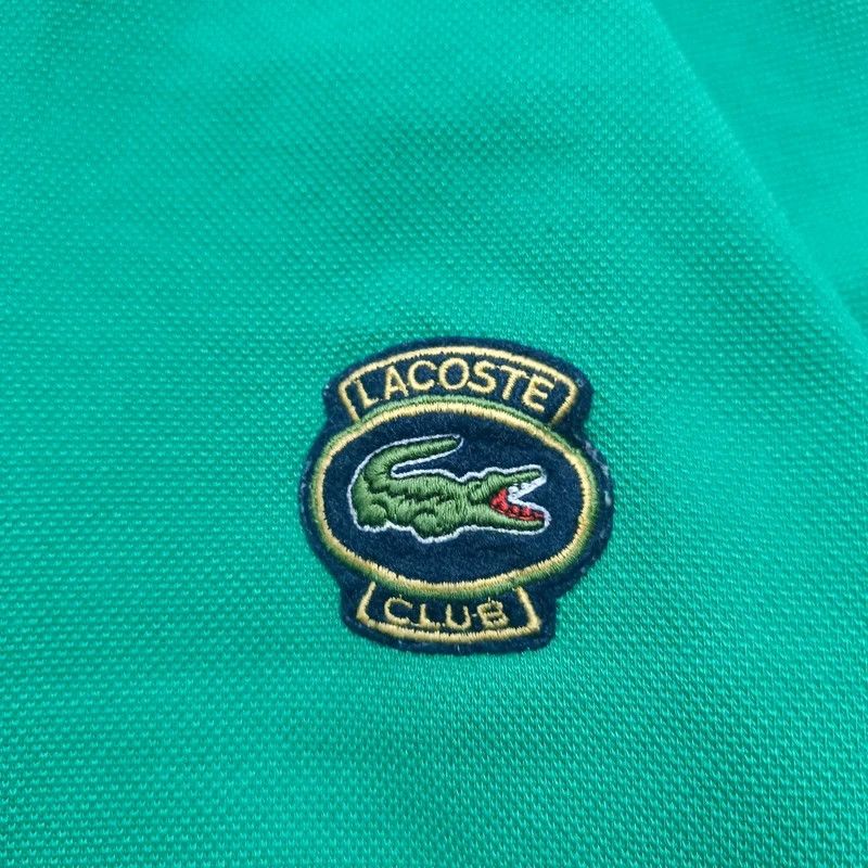 Lacoste Vintage 80s 90s Chemise Lacoste Club Green Zip Up Hoodie M Size US M / EU 48-50 / 2 - 5 Thumbnail