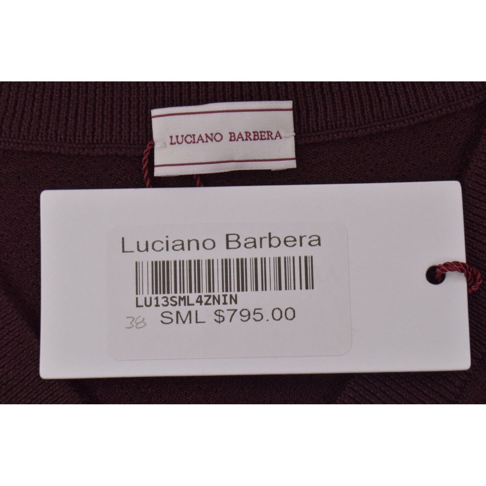 Luciano Barbera Luciano Barbera Sweater Size US S in Red Size US S / EU 44-46 / 1 - 2 Thumbnail