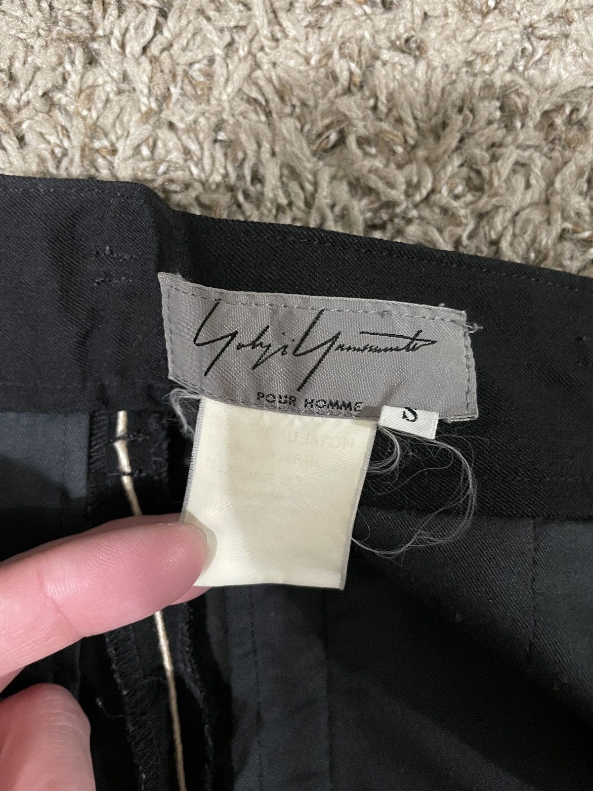 Yohji Yamamoto Yohji Yamamoto Pour Homme pants Size US 30 / EU 46 - 4 Thumbnail