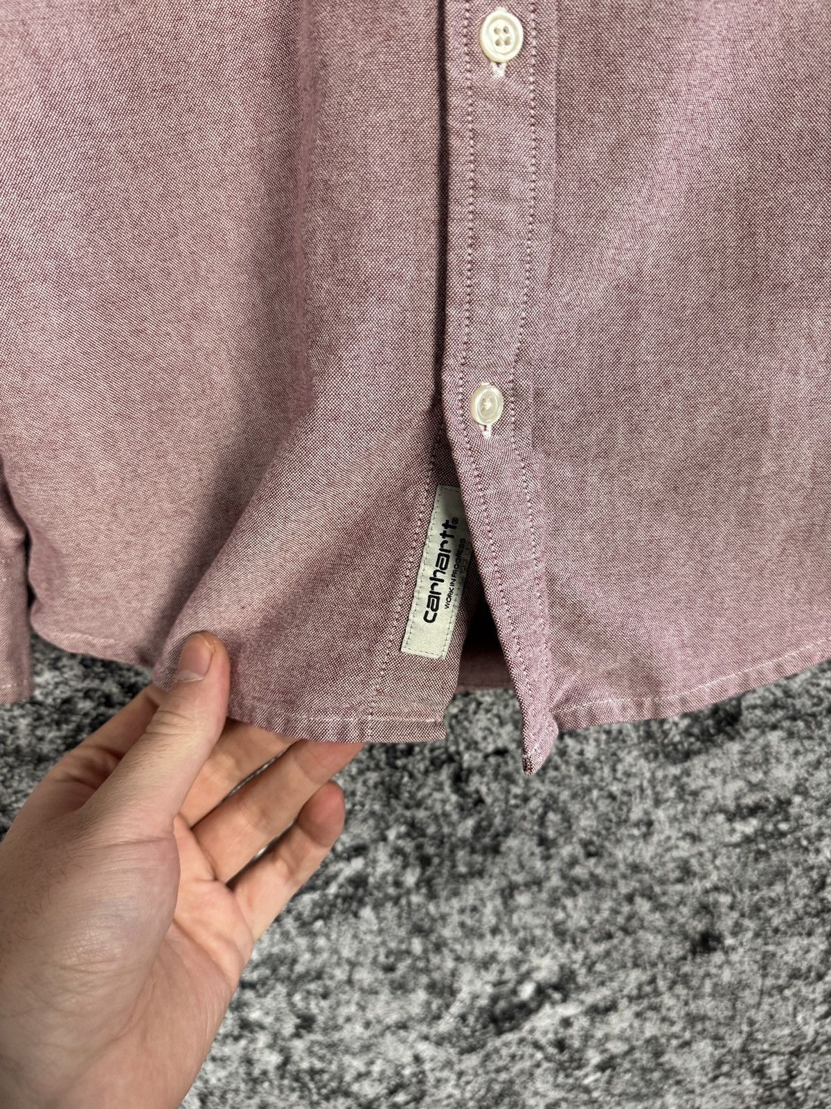 Carhartt Carhartt Long Sleeve Rogers Shirt Button Up Slim Fit Size S Size US S / EU 44-46 / 1 - 7 Thumbnail