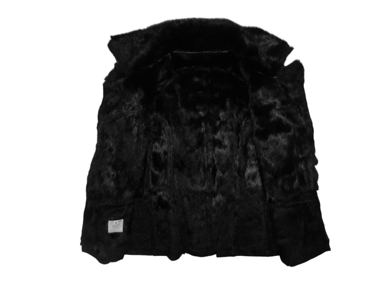 Gianfranco Ferre GIANFRANCO FERRE RABBIT SKIN LEATHER AND FUR JACKET Size S / US 4 / IT 40 - 2 Thumbnail