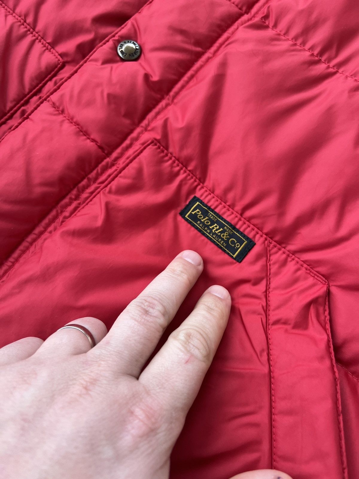 Polo Ralph Lauren Vintage Polo Ralph Lauren 1XB Big Down Vest Size US XL / EU 56 / 4 - 2 Thumbnail
