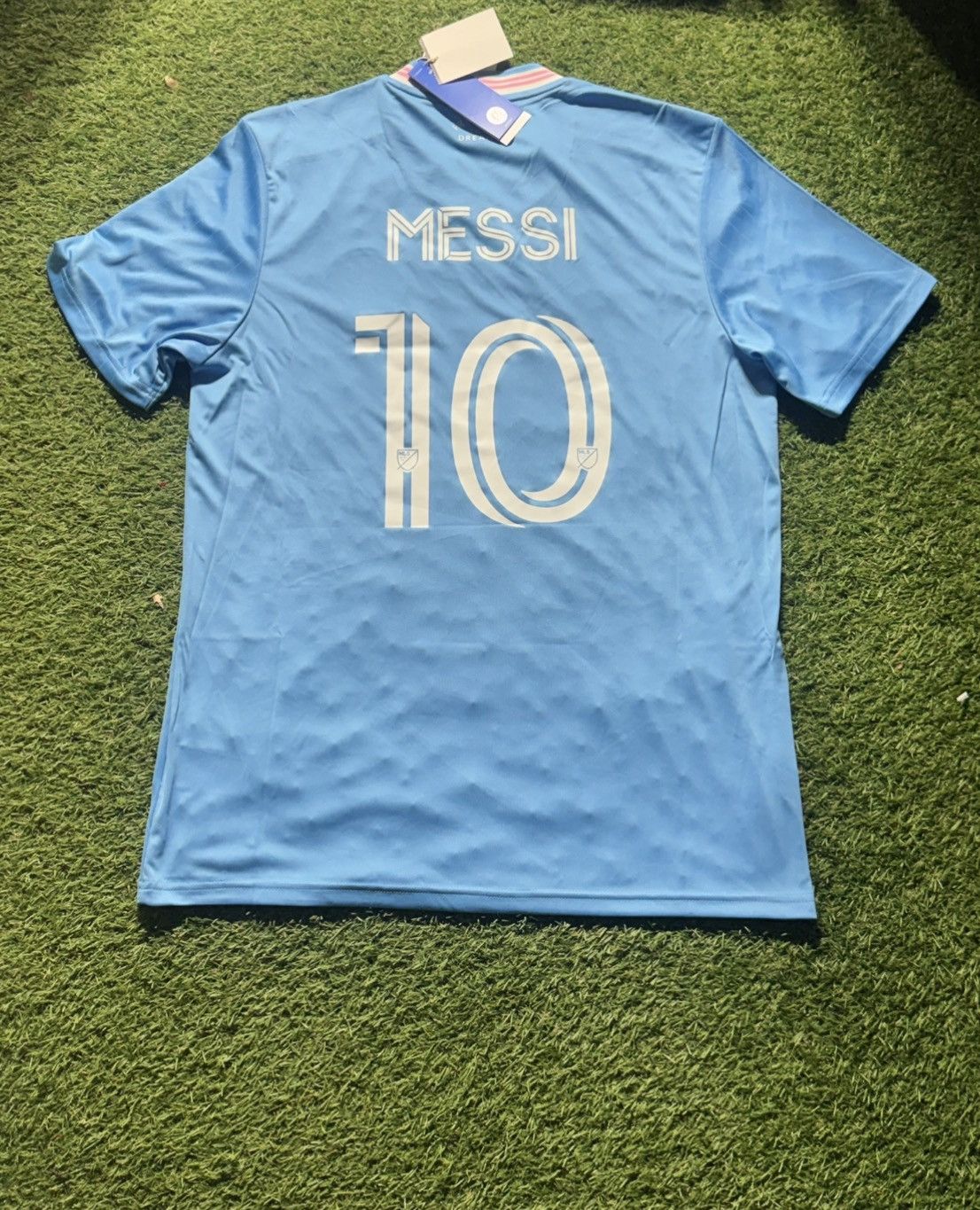 Adidas Inter Miami 25/25 3rd jersey men’s L Messi #10 NWT Size US L / EU 52-54 / 3 - 4 Thumbnail