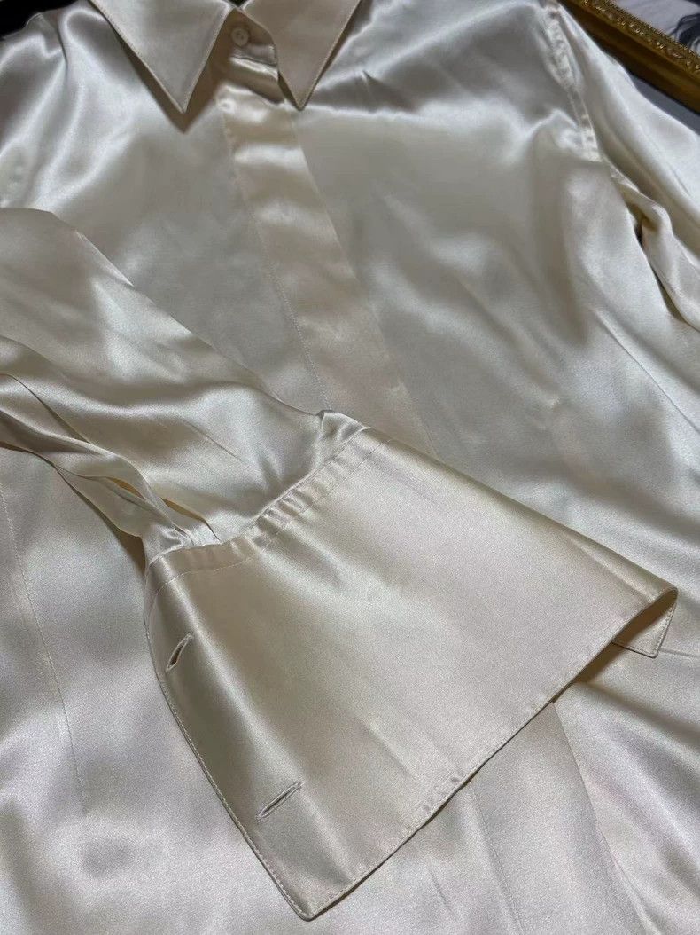 Loro Piana LORO PIANA Silk shirts Size S / US 4 / IT 40 - 5 Thumbnail