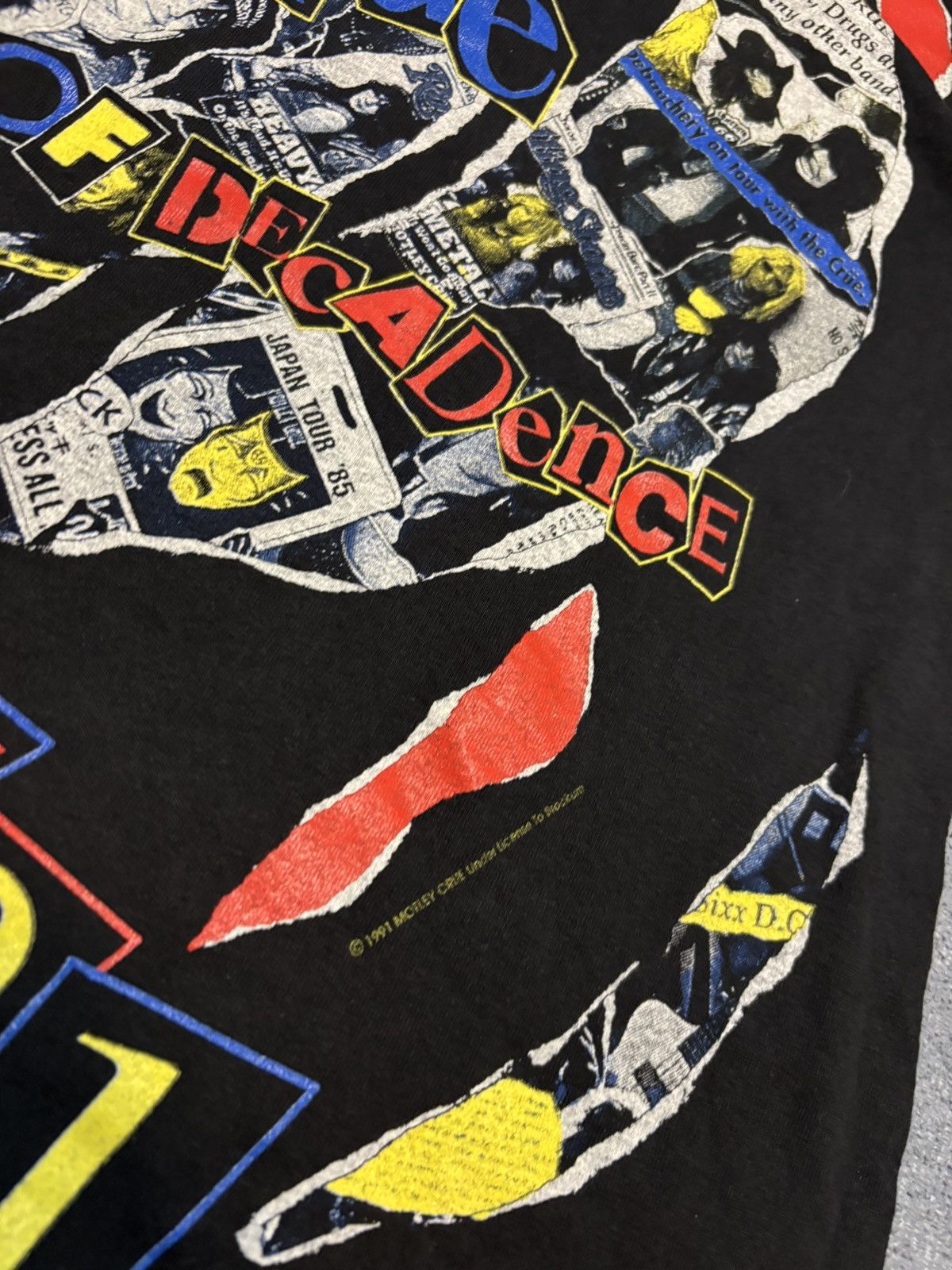 Other Motley Crue decade of decadence black print tshirt Size US XL / EU 56 / 4 - 2 Thumbnail