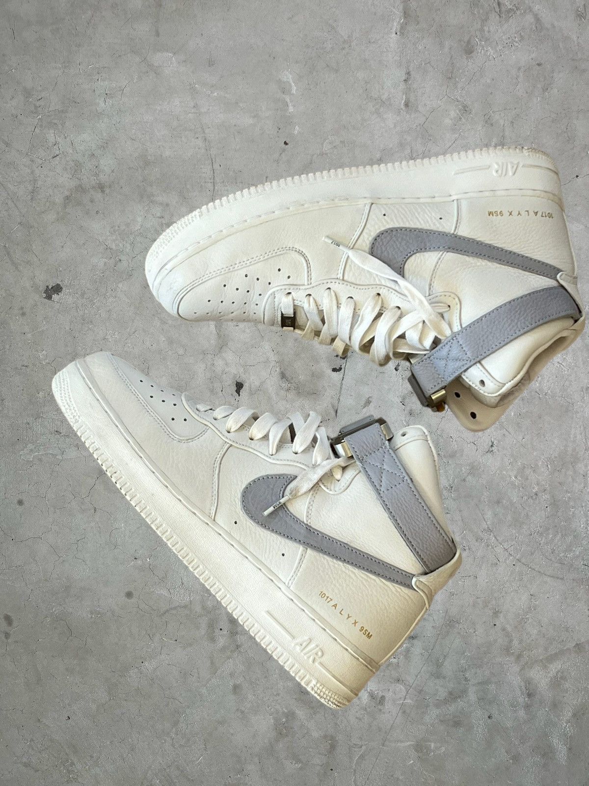 Alyx Alyx Nike AF1 High Wolf Grey Size US 10.5 / EU 43-44 - 6 Thumbnail