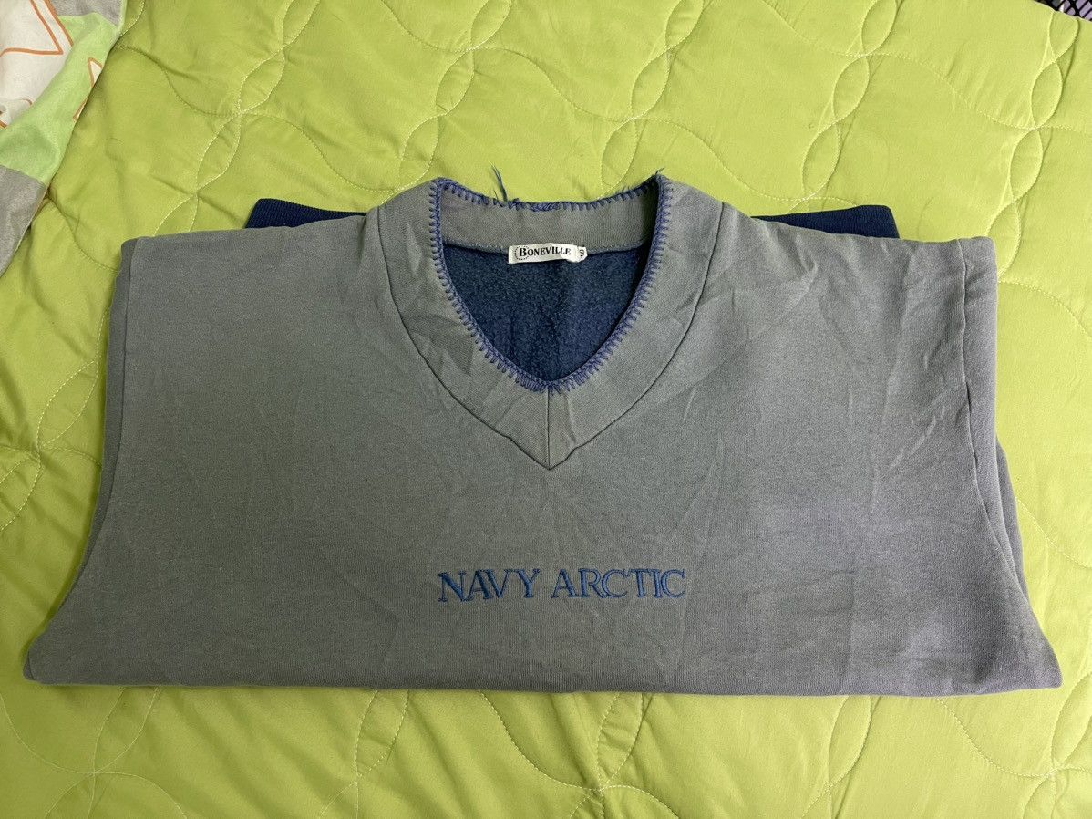 Boneville Vintage 90's Boneville Navy Arc'tic Sweatshirt CP Company Size US M / EU 48-50 / 2 - 21 Thumbnail