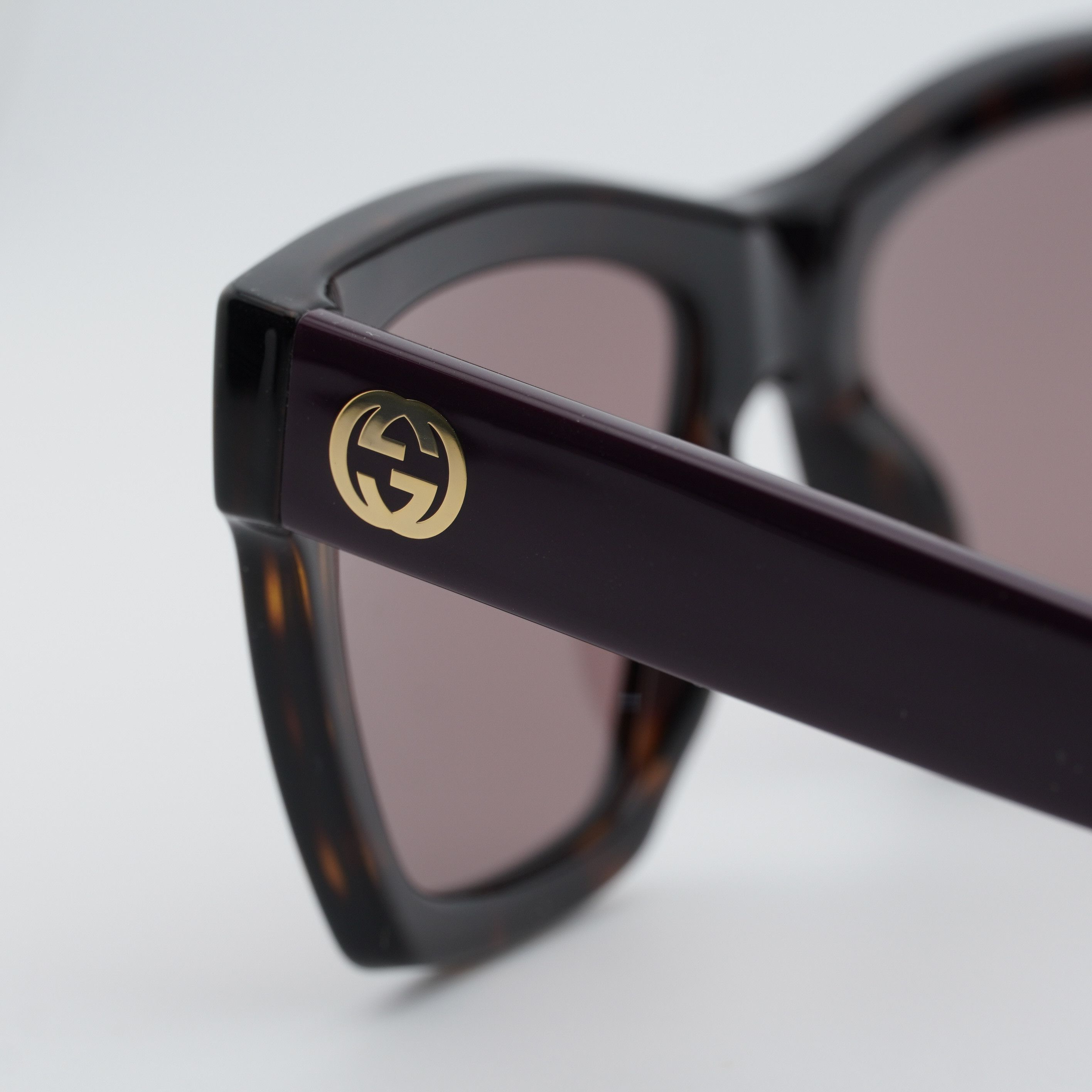 Gucci Gucci GG1714S 007 Sunglasses Havana Square Frame Size ONE SIZE - 9 Thumbnail