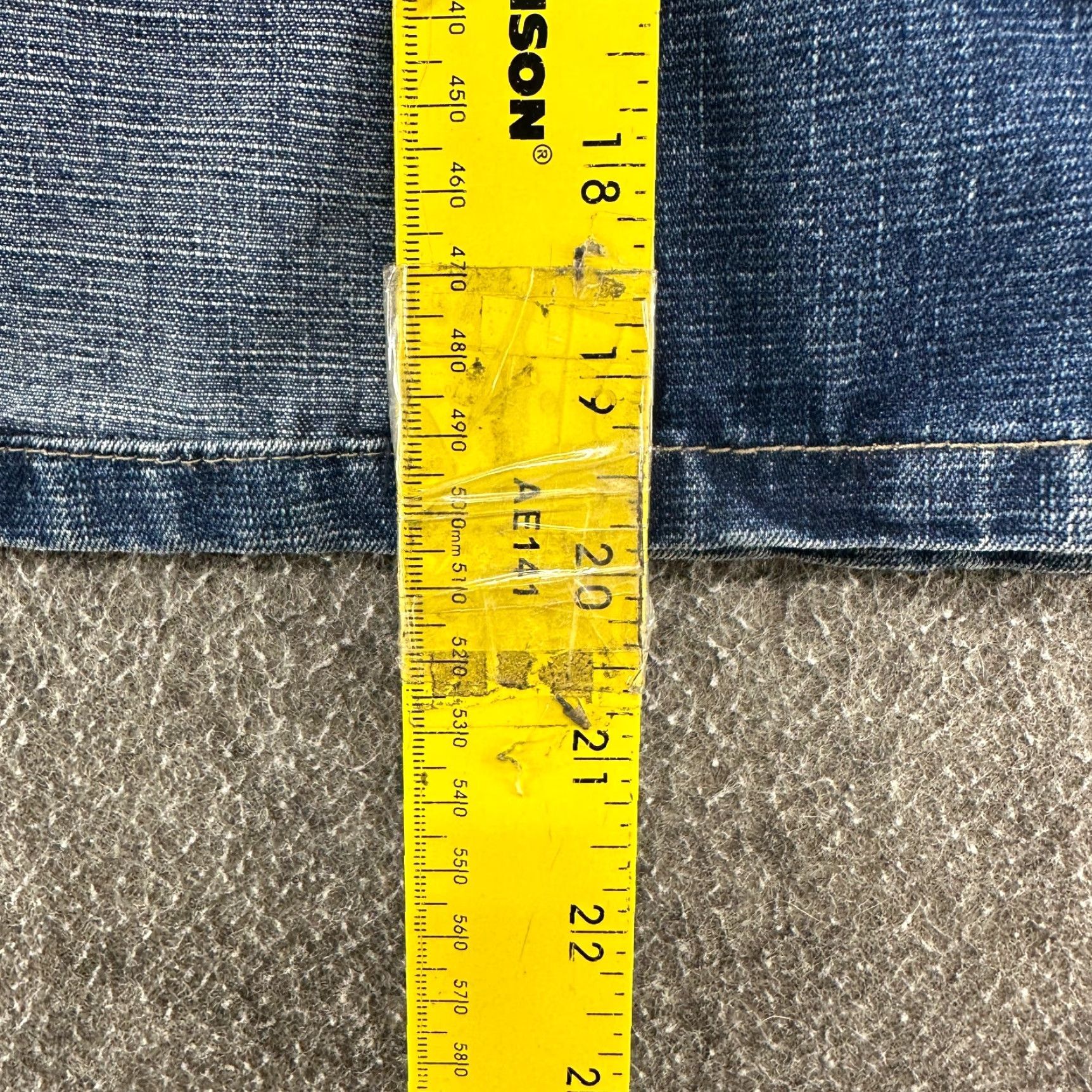 Vintage VINTAGE No Boundaries Skirt Womens 11 Blue Maxi Denim Long Dark Wash Pencil Y2K Womens Boys Girls Mens Size 32" / US 10 / IT 46 - 5 Thumbnail