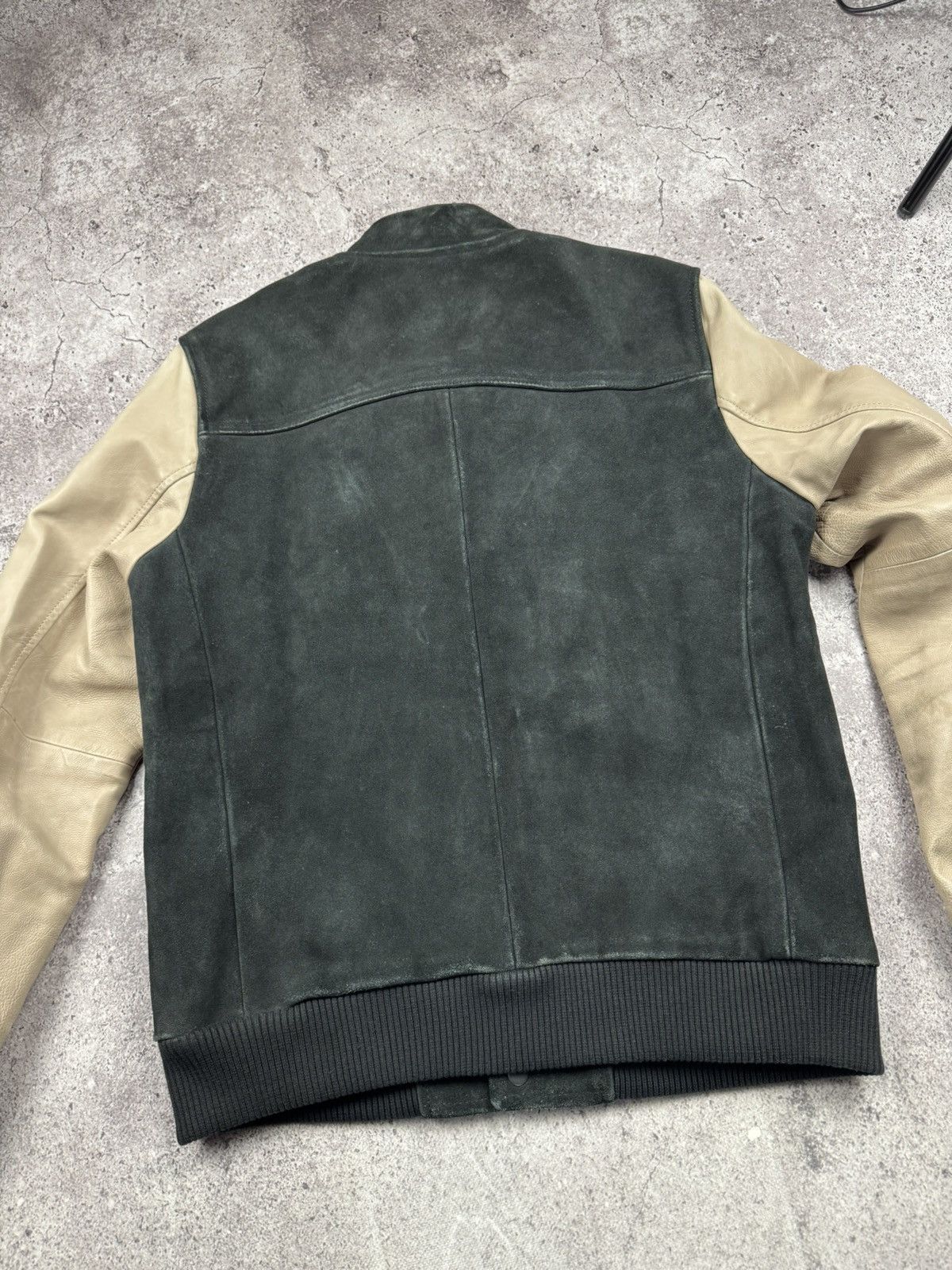 Allsaints Allsaints Suede Leather Bomber Jacket Size US M / EU 48-50 / 2 - 13 Thumbnail