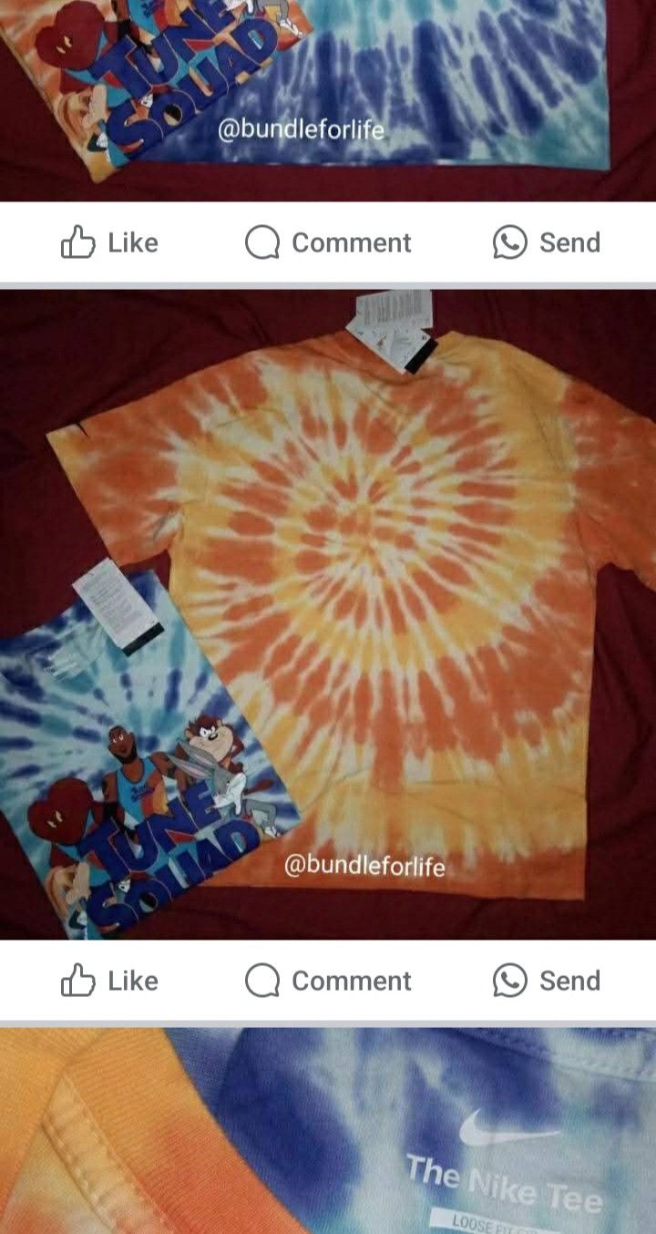 Nike NEW 🎉 Nike x Space Jam Looney Tunes LeBron James Tshirt 🏀 Size US L / EU 52-54 / 3 - 4 Thumbnail