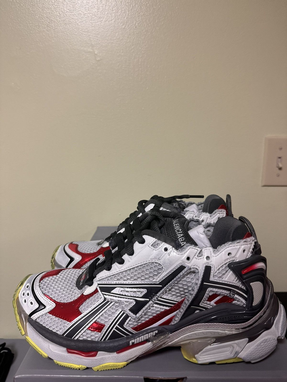 Balenciaga Balenciaga multicolor runner 40 Size US 6 / EU 39 - 2 Thumbnail