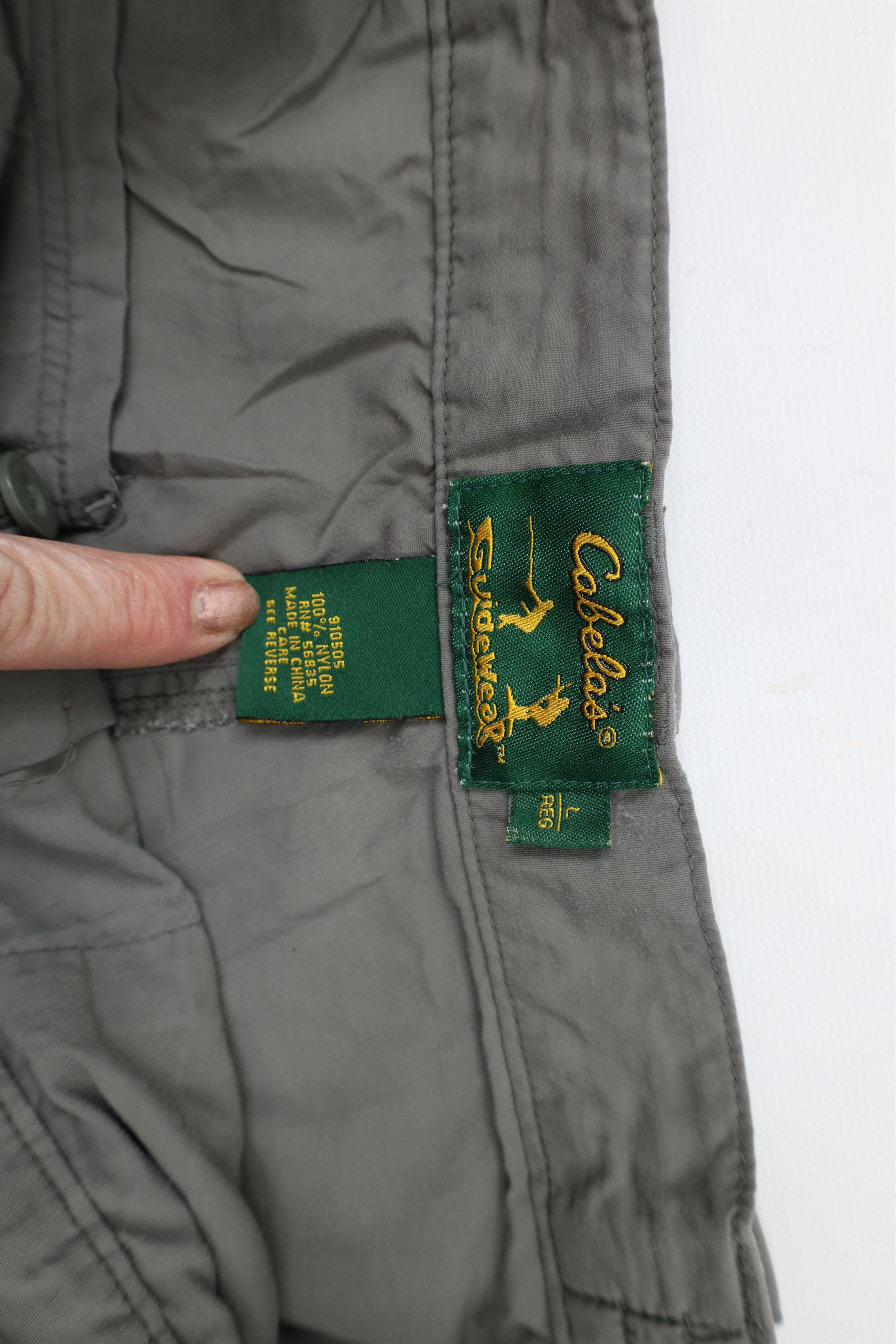 Cabelas × Vintage Vintage Cabelas Guidewear Convertible Zip Off Pants Shorts Size US 36 / EU 52 - 9 Thumbnail