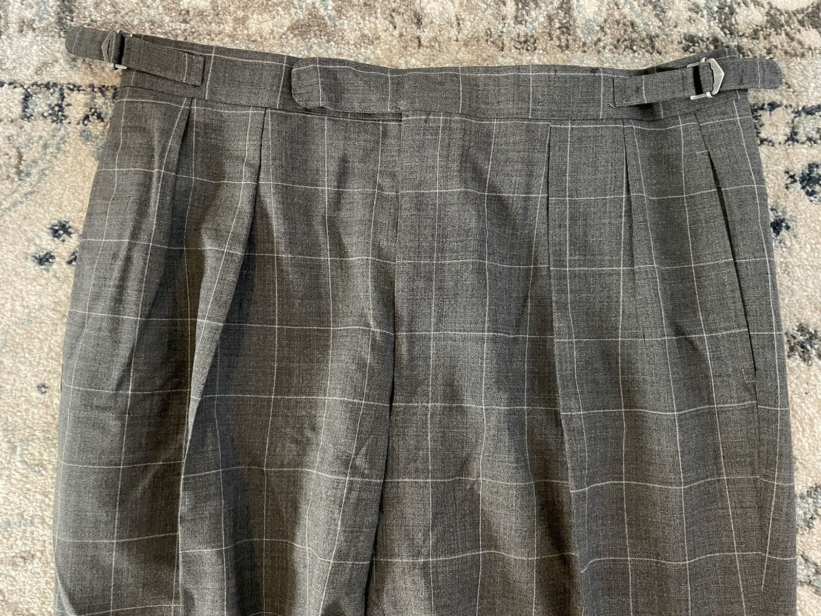 Polo Ralph Lauren × Vintage Vintage Tropical Weight Windowpane Trouser Size US 36 / EU 52 - 6 Thumbnail