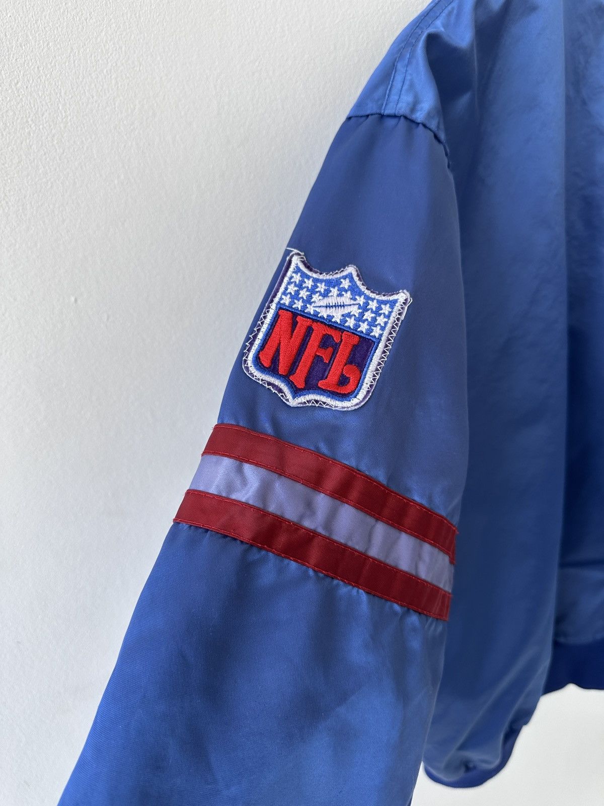 NFL × Starter New York Giant 80s Varsity Bomber Jacket Vintage Starter NFL Size US XL / EU 56 / 4 - 10 Thumbnail