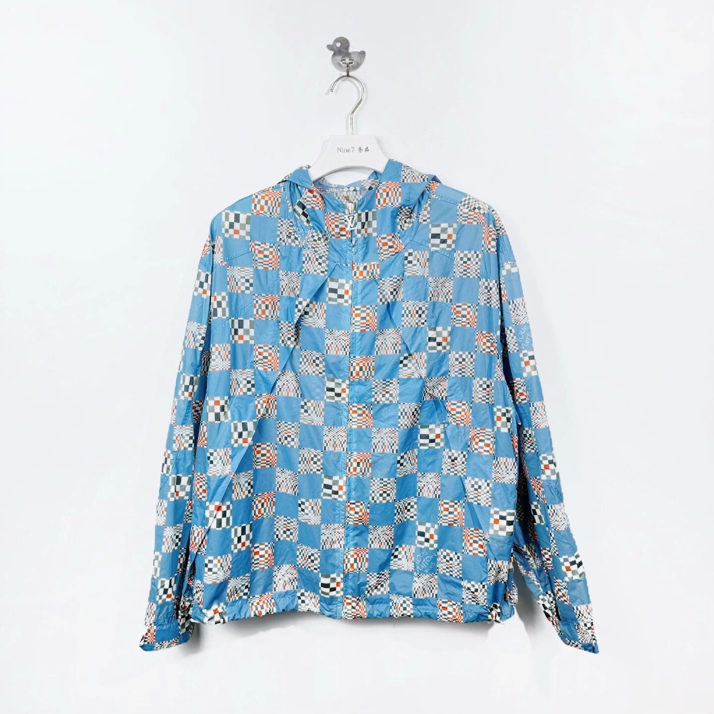 Louis Vuitton Louis Vuitton Damier Logo Print Windbreaker Jacket Size XL / US 12-14 / IT 48-50 - 1 Thumbnail