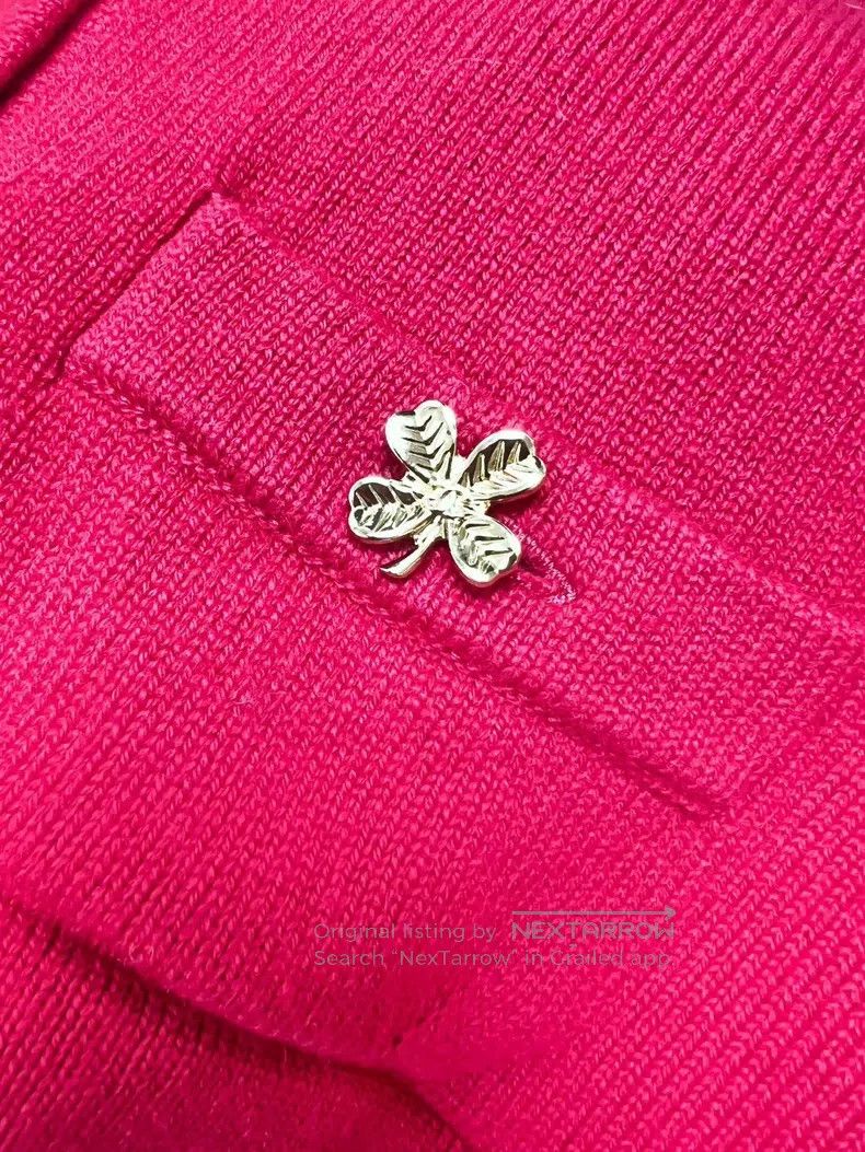 Chanel Chanel 22B rose-red multi-element button long-sleeved shor Size XS / US 0-2 / IT 36-38 - 5 Thumbnail