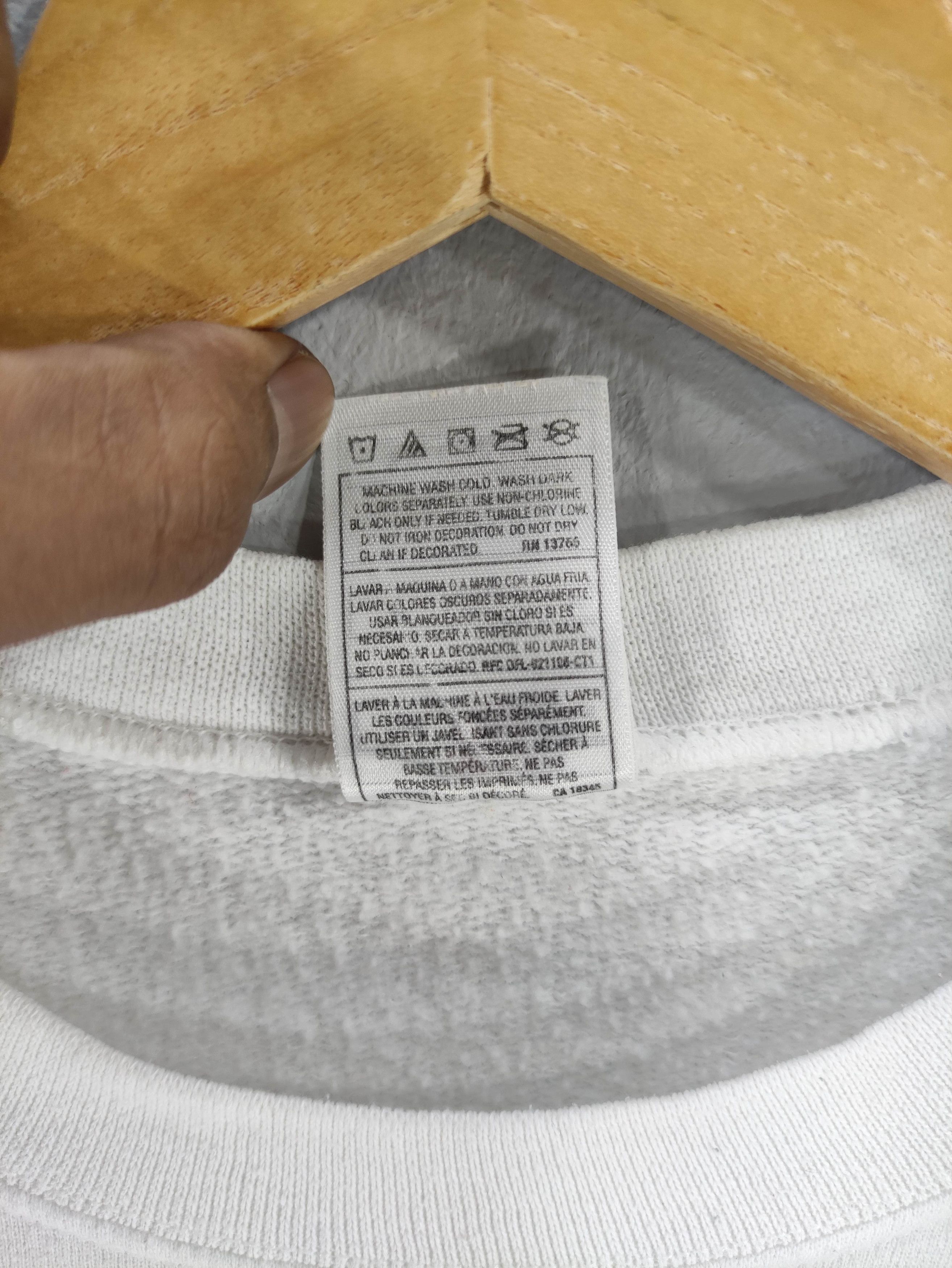 Fruit Of The Loom Vintage Outer Banks Sweatshirt Jumper Big Logo Size US S / EU 44-46 / 1 - 7 Thumbnail