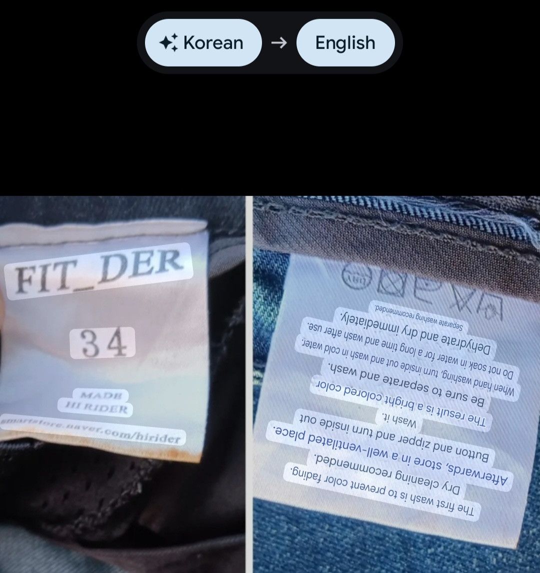Other FIT_DER Rider Nice Design Denim Size US 34 / EU 50 - 10 Thumbnail