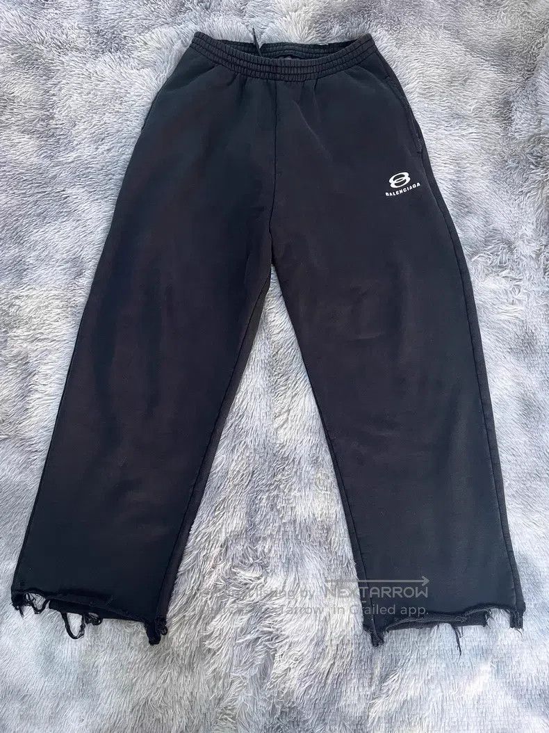 Balenciaga Balenciaga size XS Embroidered Double Guard Pants Size US 27 - 1 Thumbnail