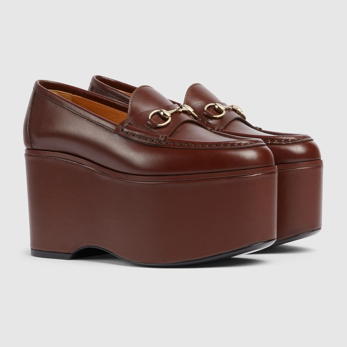 Gucci Gucci Horsebit Platform Loafers SIZE 40 Size ONE SIZE - 1 Thumbnail