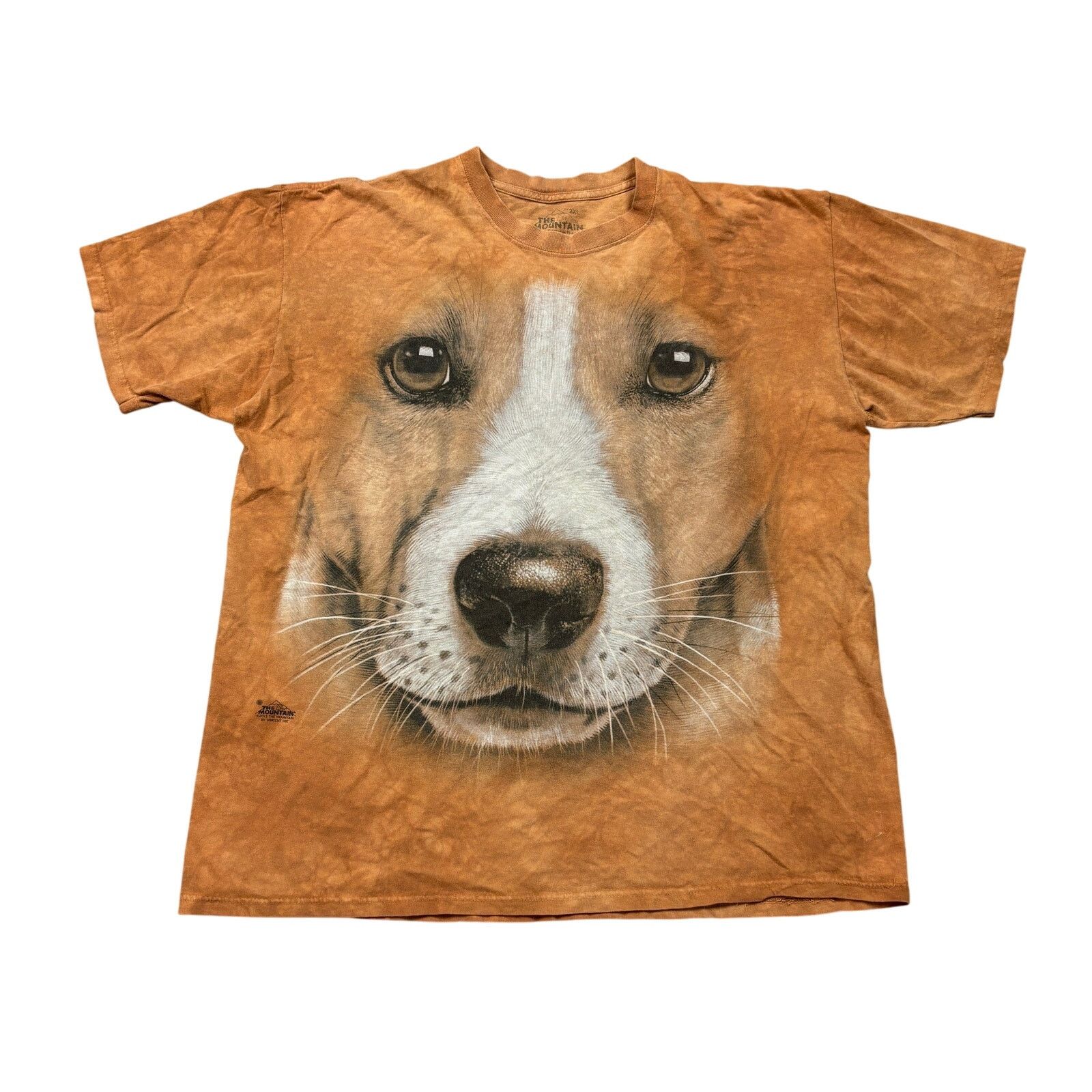 The Mountain The Mountain Jack Russell Terrier AOP Tie Dye Shirt Mens 2XL Size US XXL / EU 58 / 5 - 1 Thumbnail