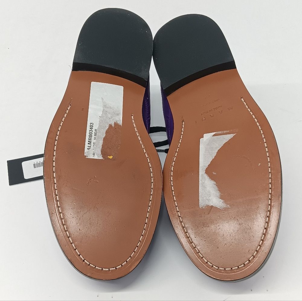 Marni Marni Men's Purple Padded Nylon Oxford Shoes - EU44/US11 Size US 11 / EU 44 - 13 Thumbnail