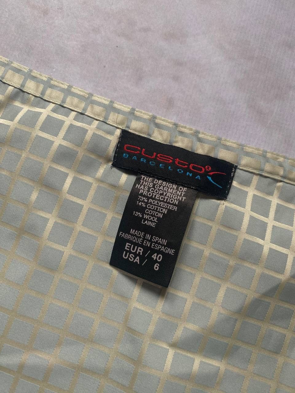 Custo Barcelona × Japanese Brand Vintage Custo Barcelona Avant Garde Skirt Y2K Size 28" / US 6 / IT 42 - 4 Thumbnail