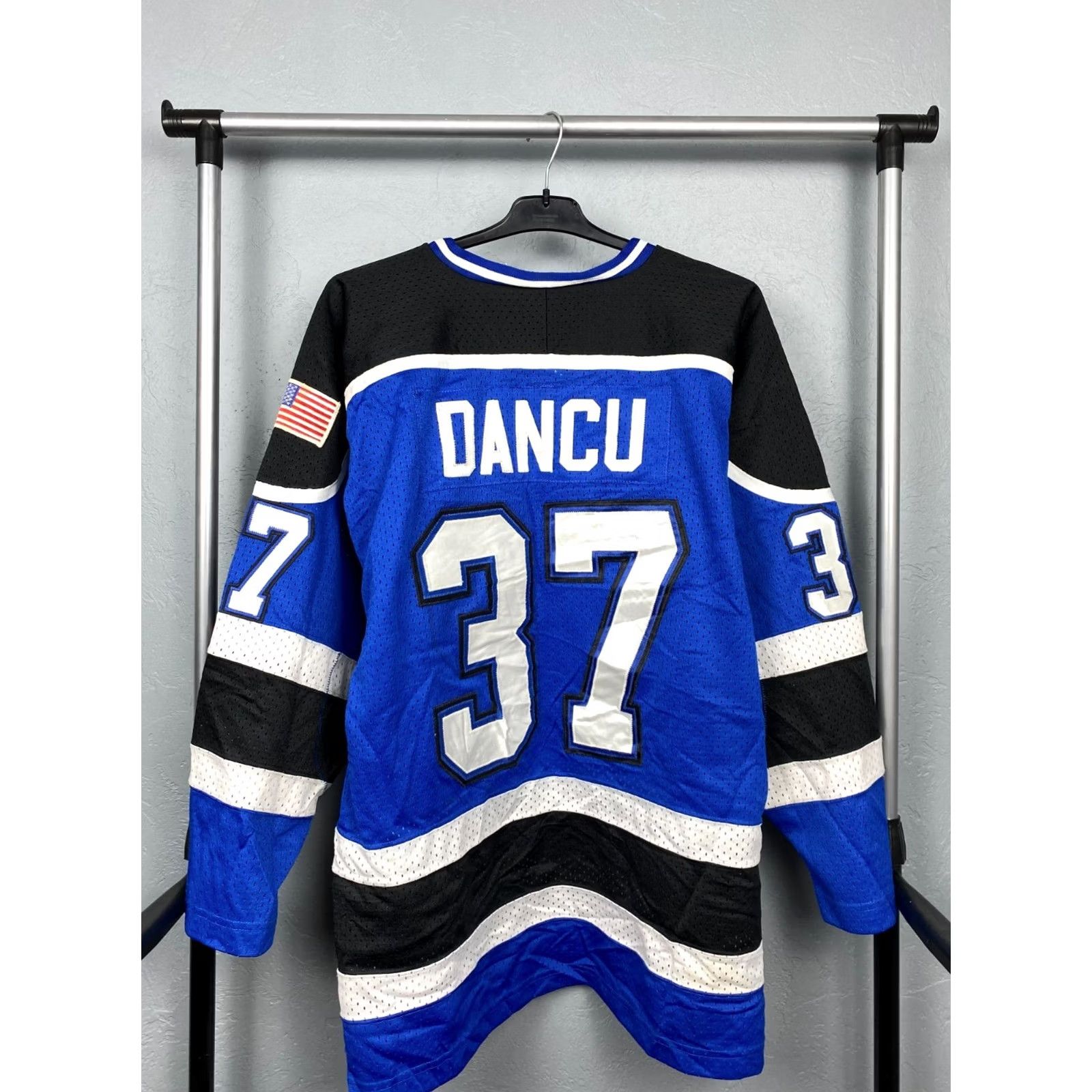 NHL VINTAGE St Louis Blues NHL Jersey 37 Dancu L Blue Shirt Mens Size L Size US L / EU 52-54 / 3 - 7 Thumbnail