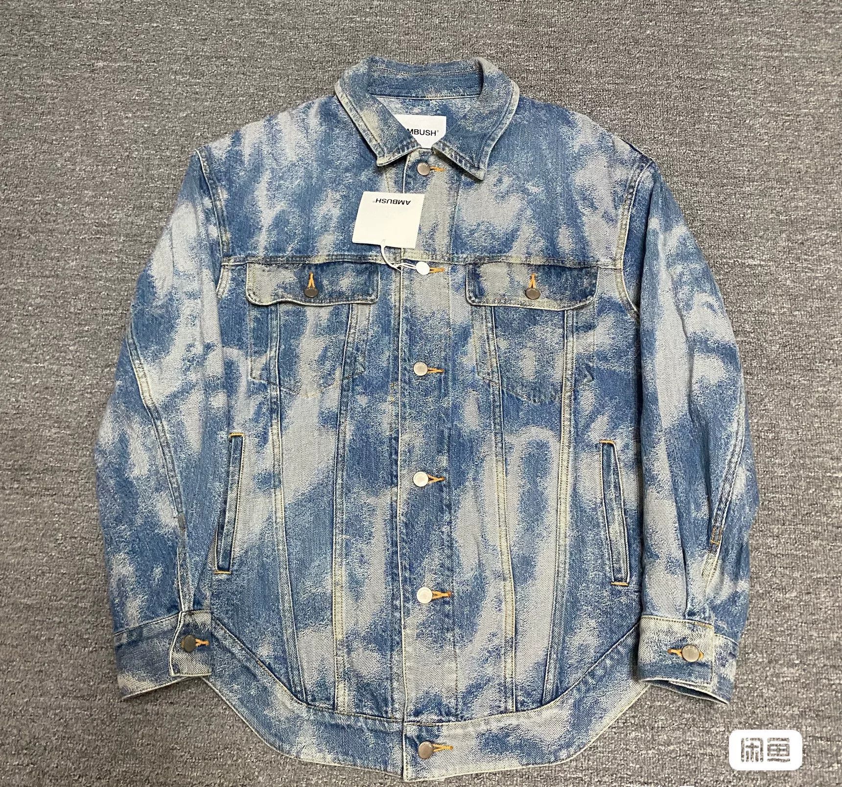 Ambush Design AMBUSH Jacquard Washed Denim Jacket Size US S / EU 44-46 / 1 - 1 Thumbnail