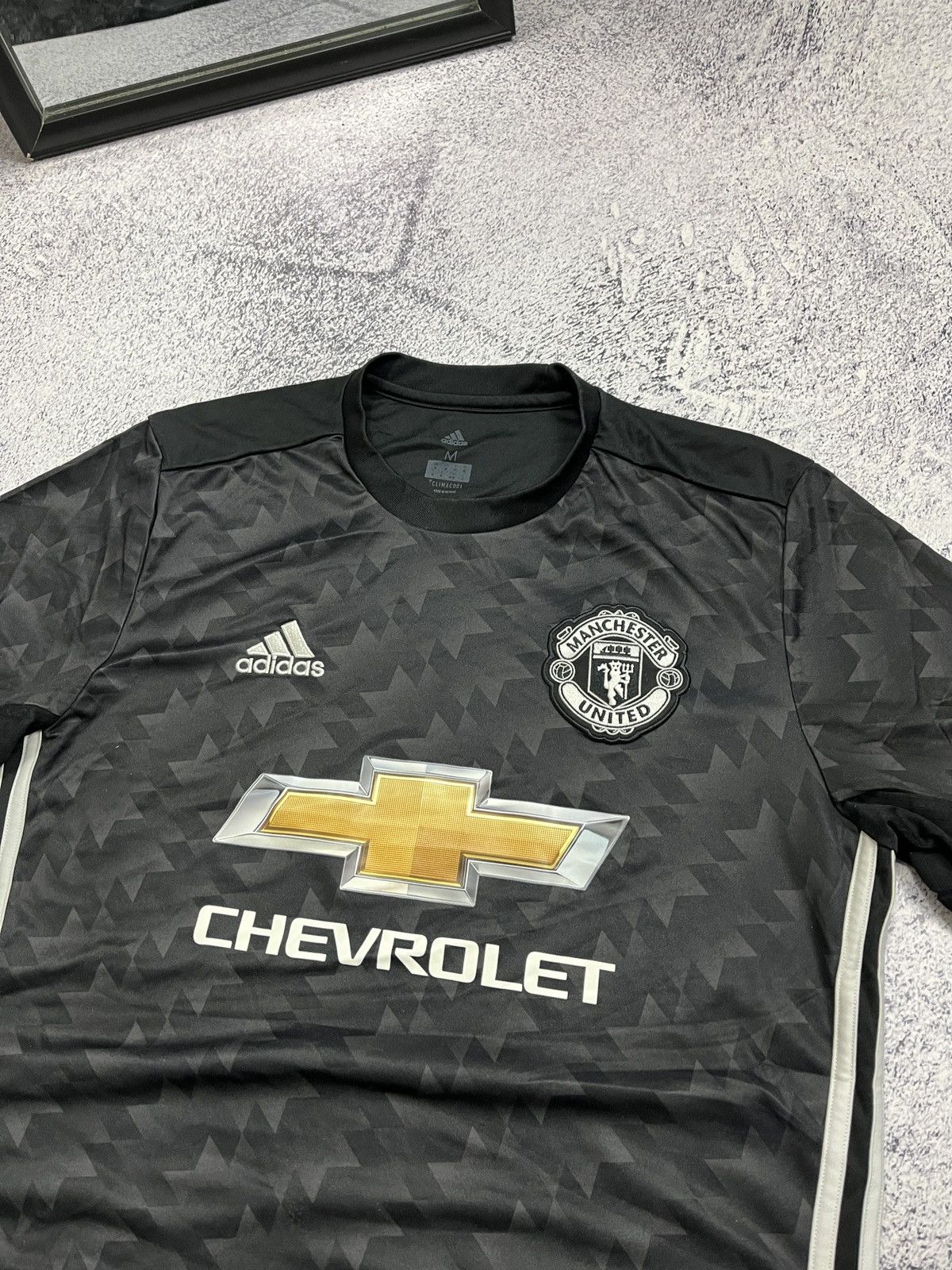 Adidas Adidas Manchester United 2017 Away Soccer Jersey Football Size US M / EU 48-50 / 2 - 6 Thumbnail