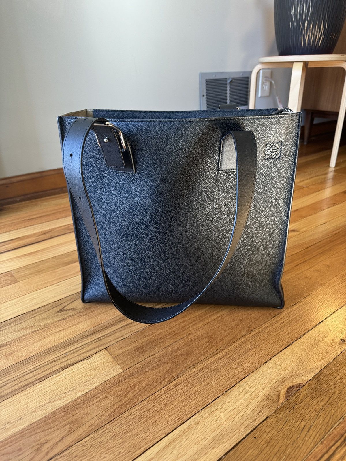 Loewe buckle tote best sale