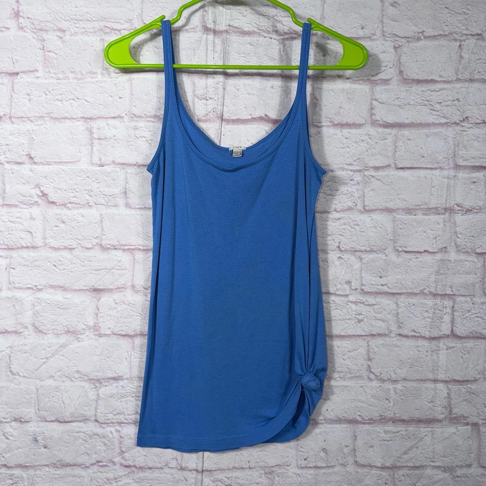 J.Crew J.Crew Women's Blue Tank Top - Size M Size M / US 6-8 / IT 42-44 - 1 Thumbnail