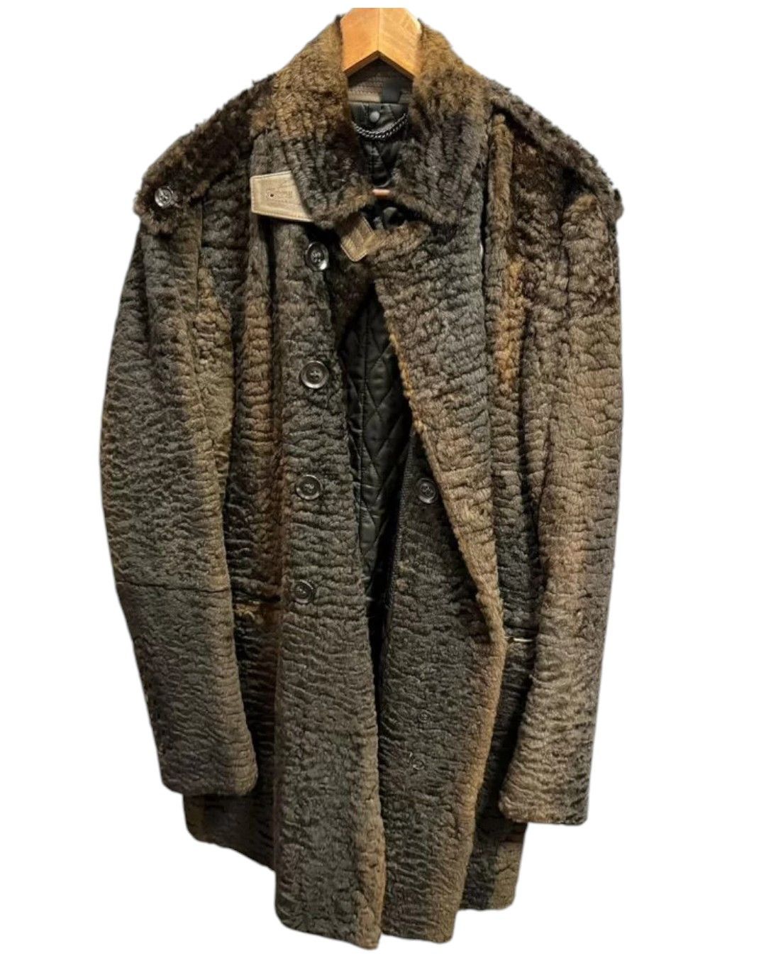 Burberry Prorsum F/W 2011 RUNWAY REX RABBIT FUR COAT Size US M / EU 48-50 / 2 - 4 Thumbnail